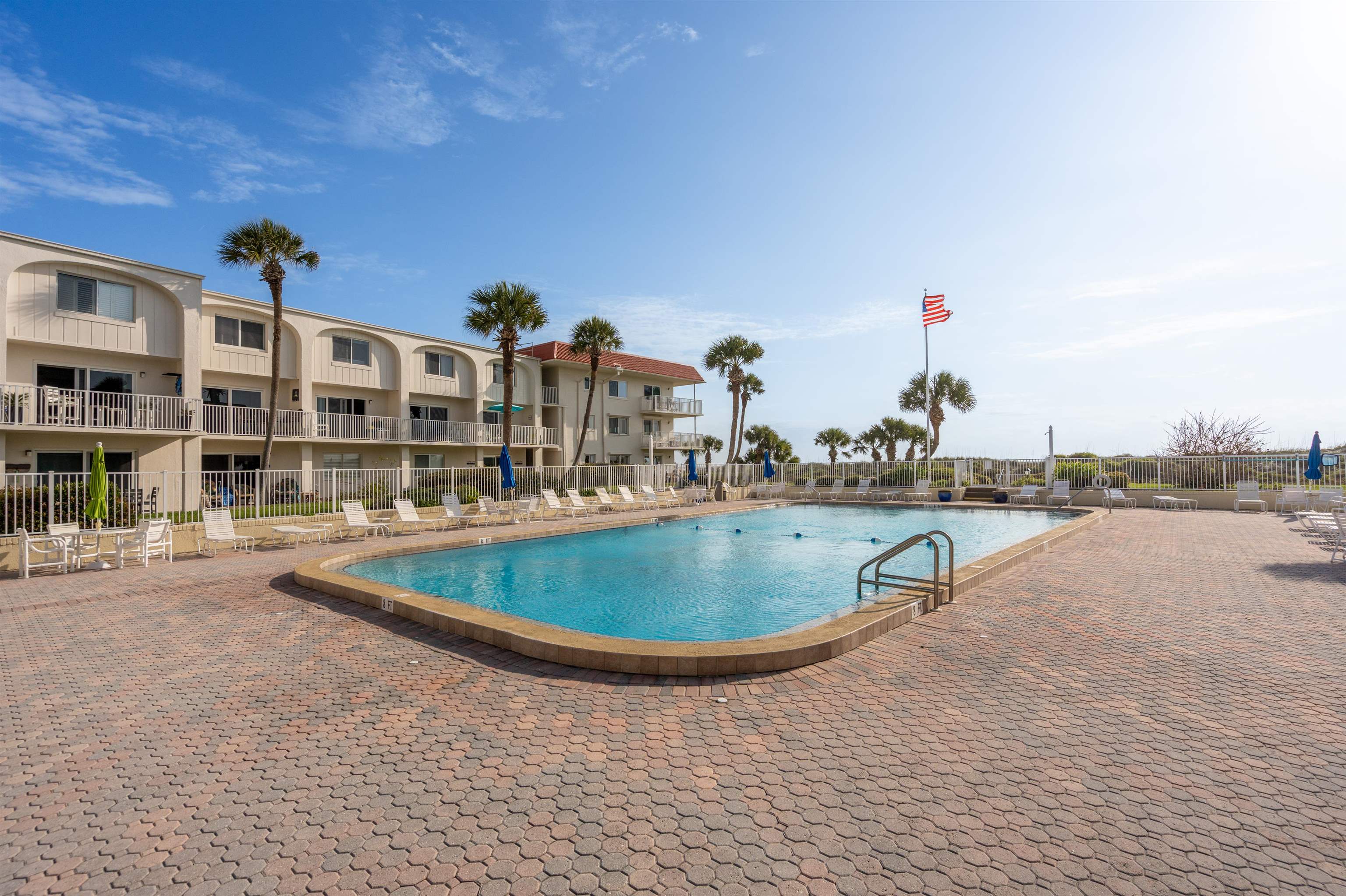 1 Ocean Trace Road, Unit 232 St. Augustine, FL 32080 - Photo 43 of 49 a view of outdoor space with swimming pool