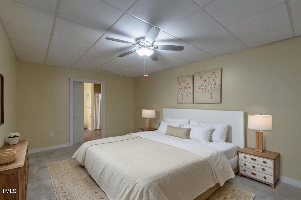 375 Thomas Arnold Road Zebulon, NC 27597 - Photo 49 of 61 staged barndo bedroom