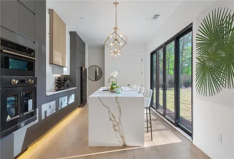 a close view of sink and mirror