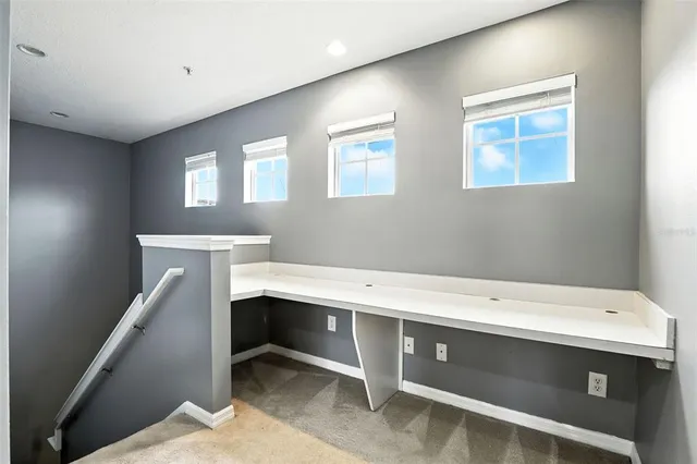 a view of storage and utility room