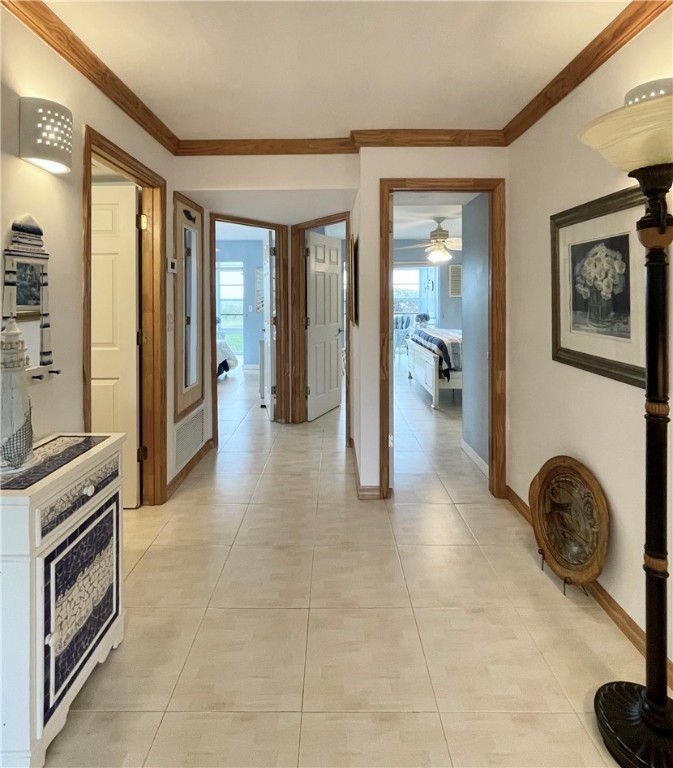 5400 A1a Highway, Unit A2 Vero Beach, FL 32963 - Photo 20 of 28 a view of a hallway with washer and dryer