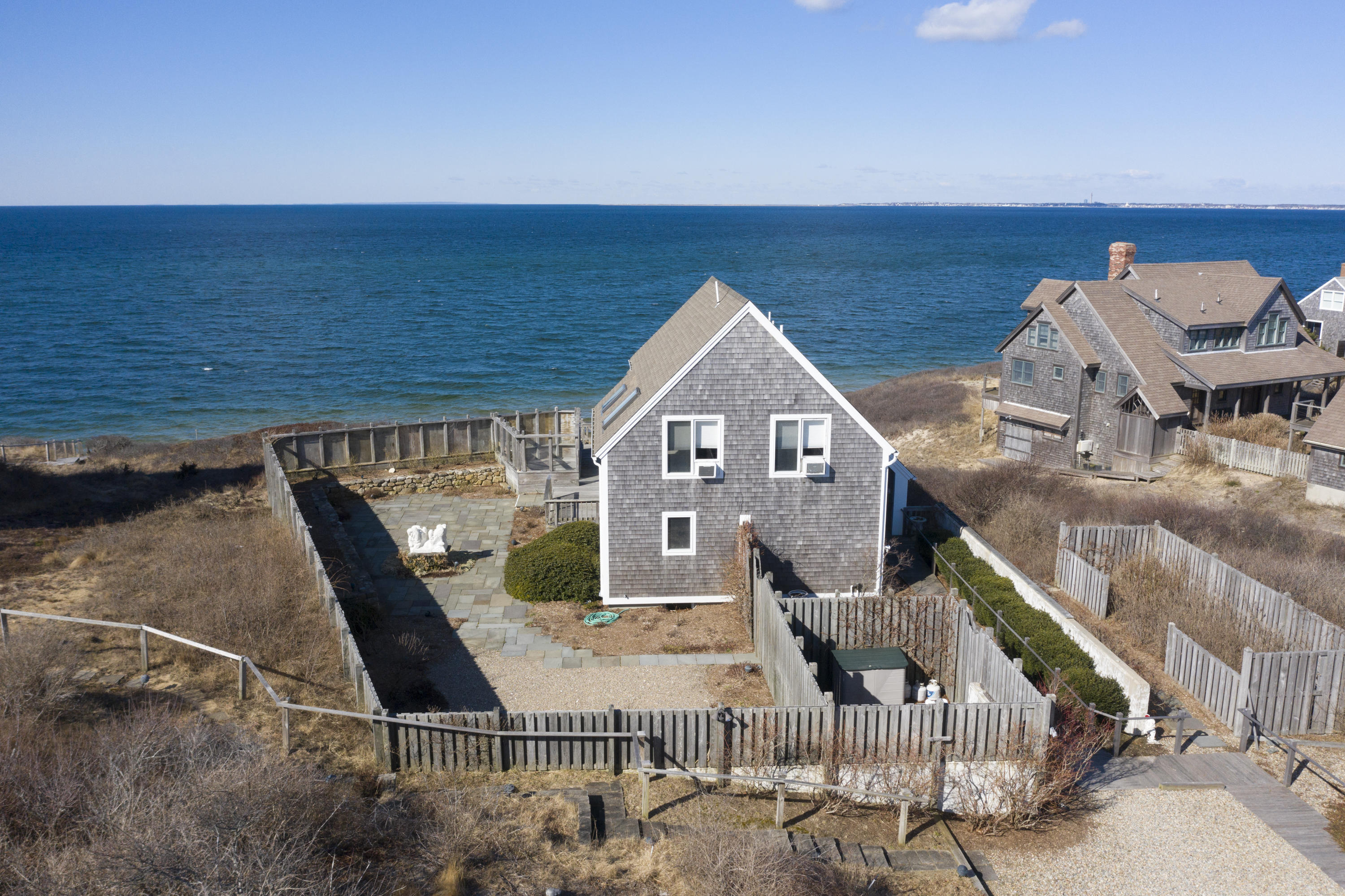 17 Bay View Road Truro, MA 02666 - Photo 26 of 40 a view of a house with roof deck