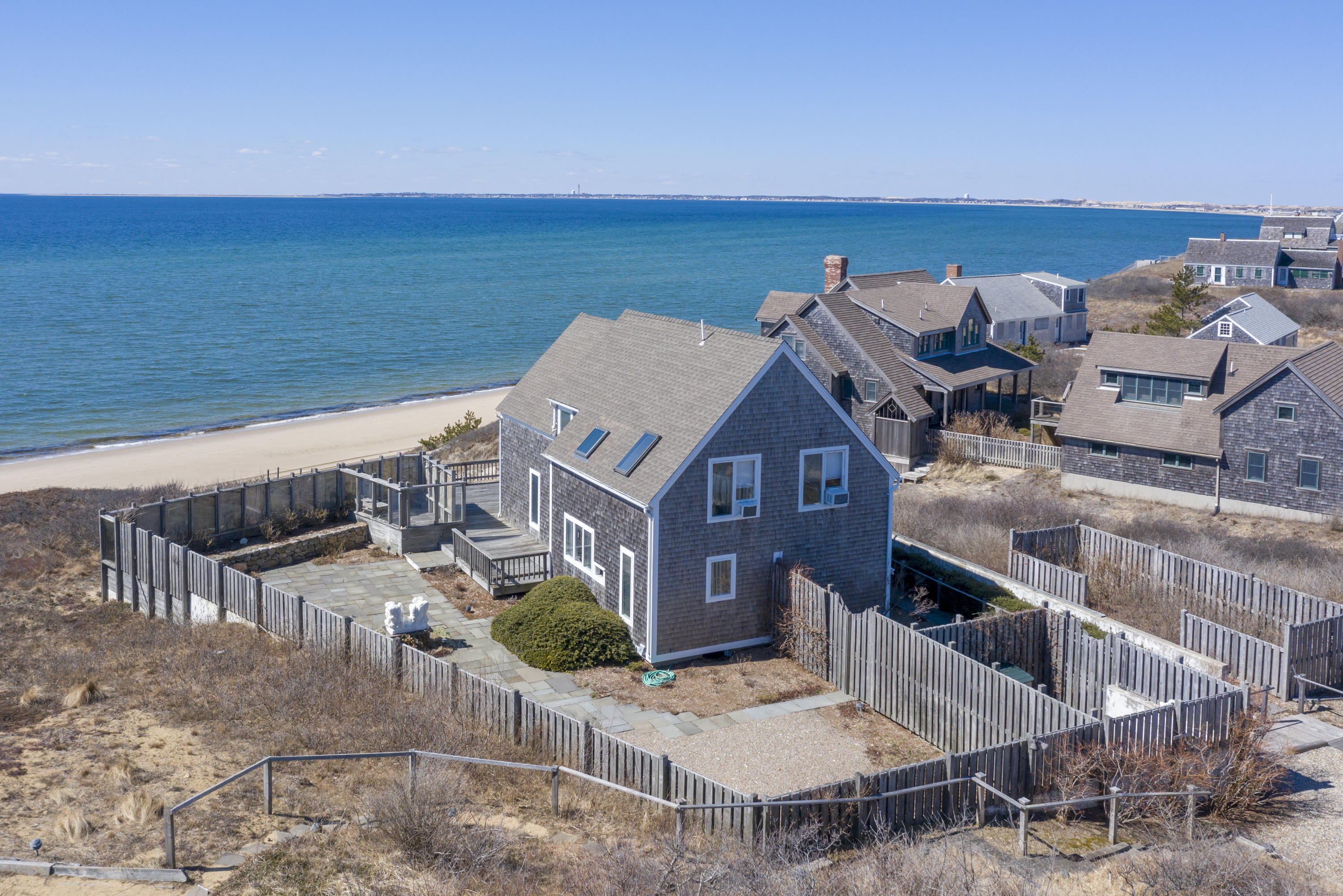 17 Bay View Road Truro, MA 02666 - Photo 34 of 40 a view of a terrace with chairs