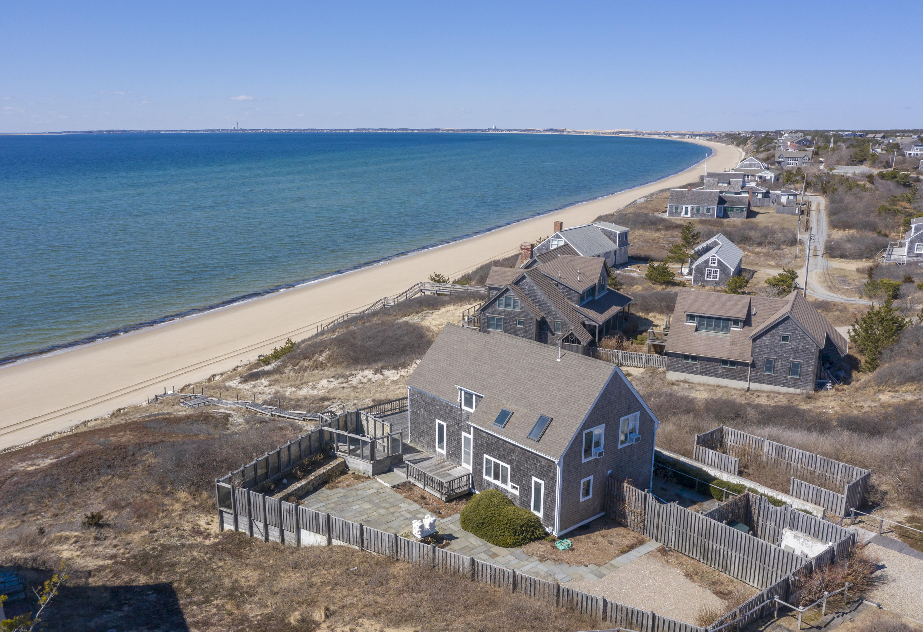17 Bay View Road Truro, MA 02666 - Photo 36 of 40 a view of a lake with beach