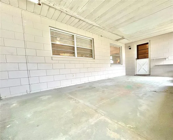 a house with a outdoor space