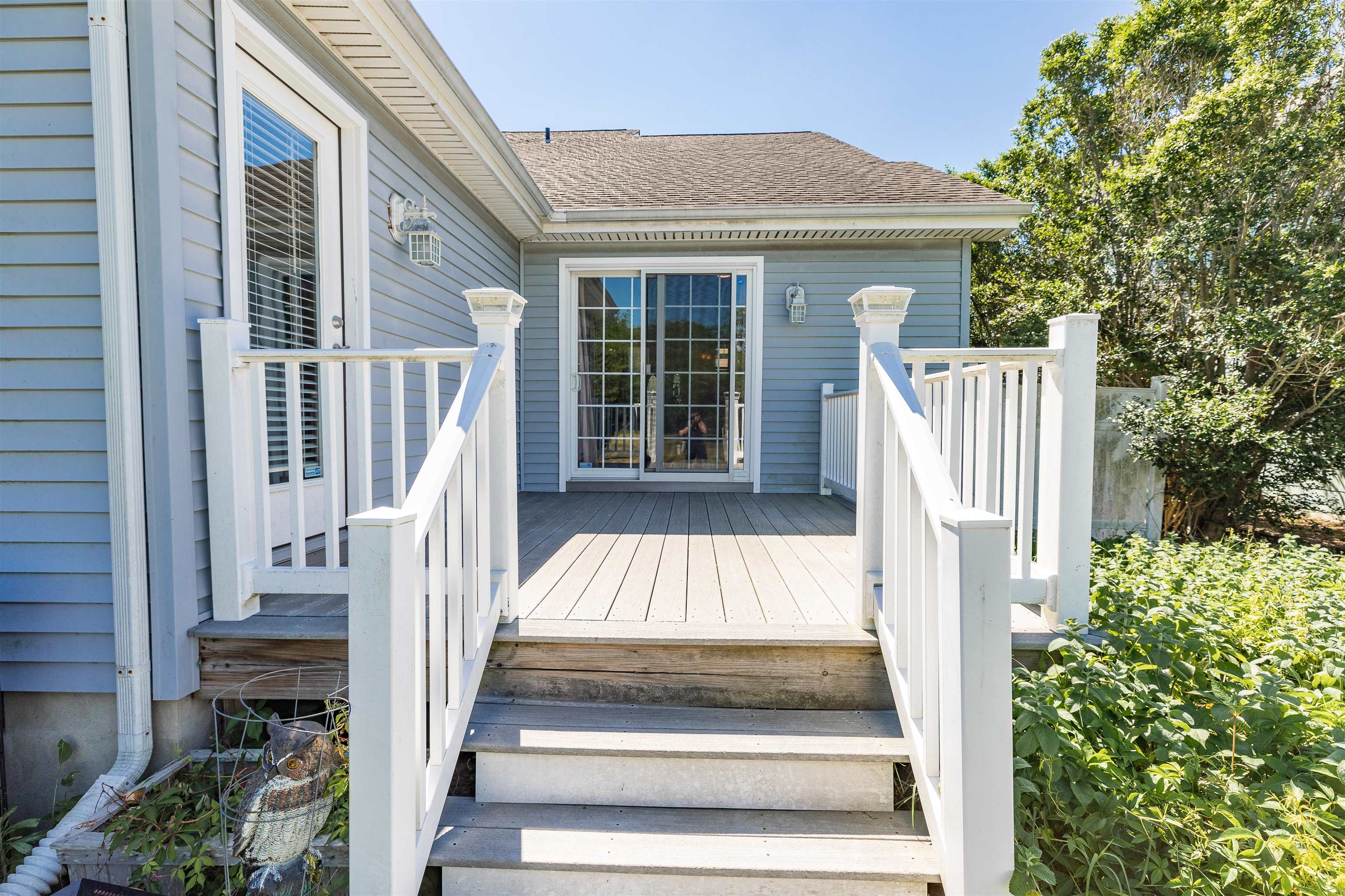 3125 Shunpike Road, Unit A Rio Grande, NJ 08242 - Photo 37 of 41 a view of backyard with staircase and white walls