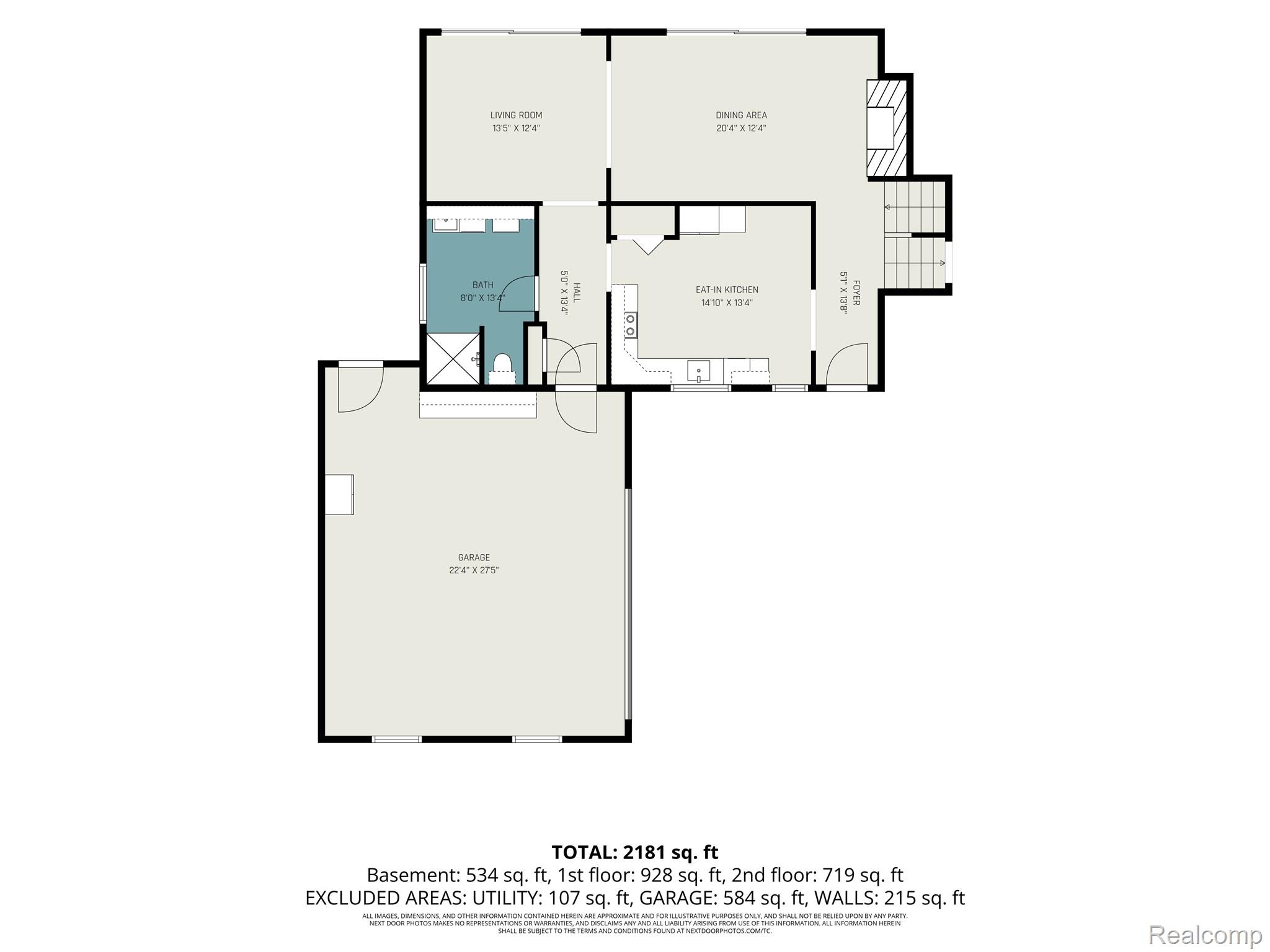 7020 Meldrum Road Fair Haven, MI 48023 - Photo 41 of 43 Floor plan