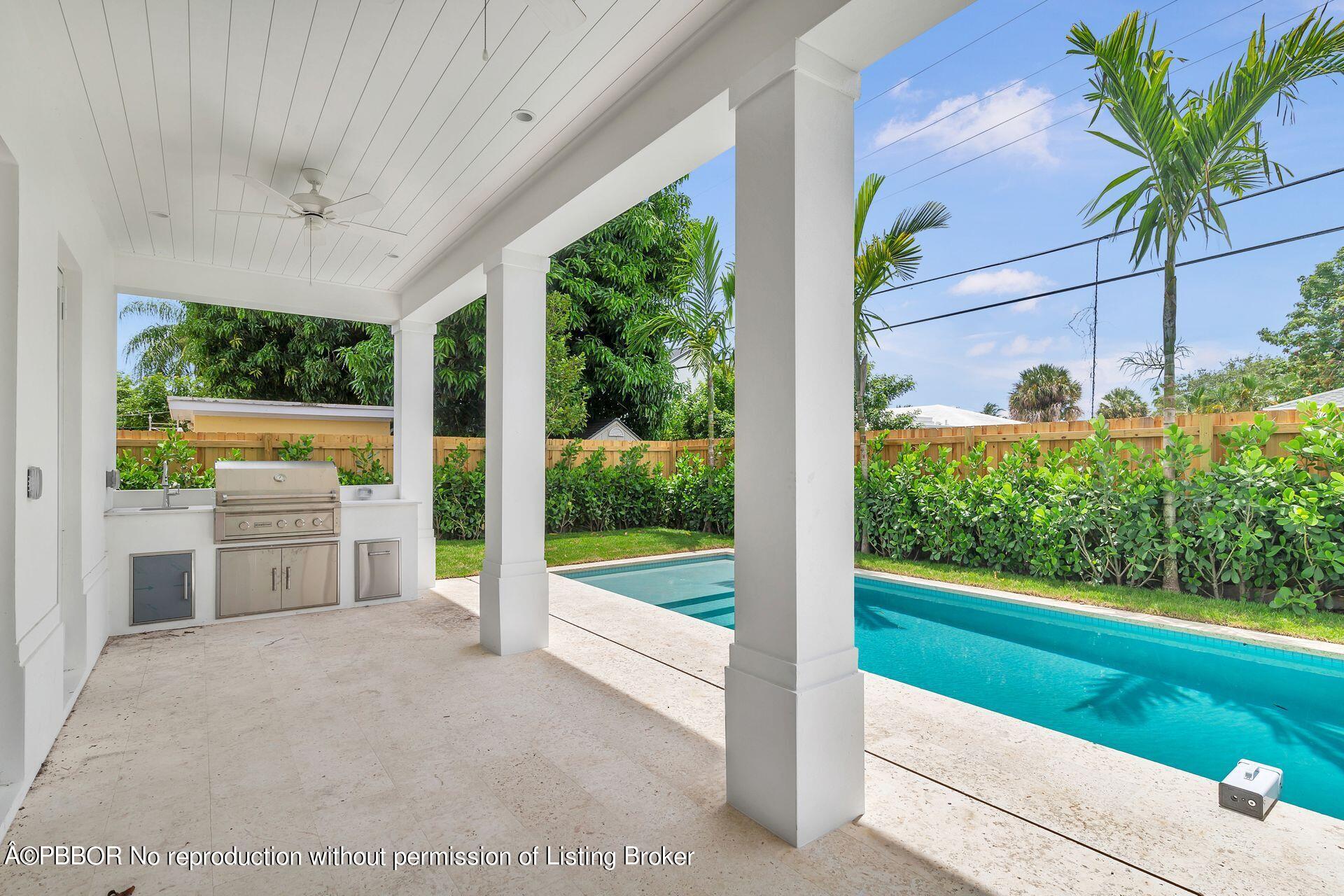 344 Churchill Road West Palm Beach, FL 33405 - Photo 26 of 41 a view of a porch and garden