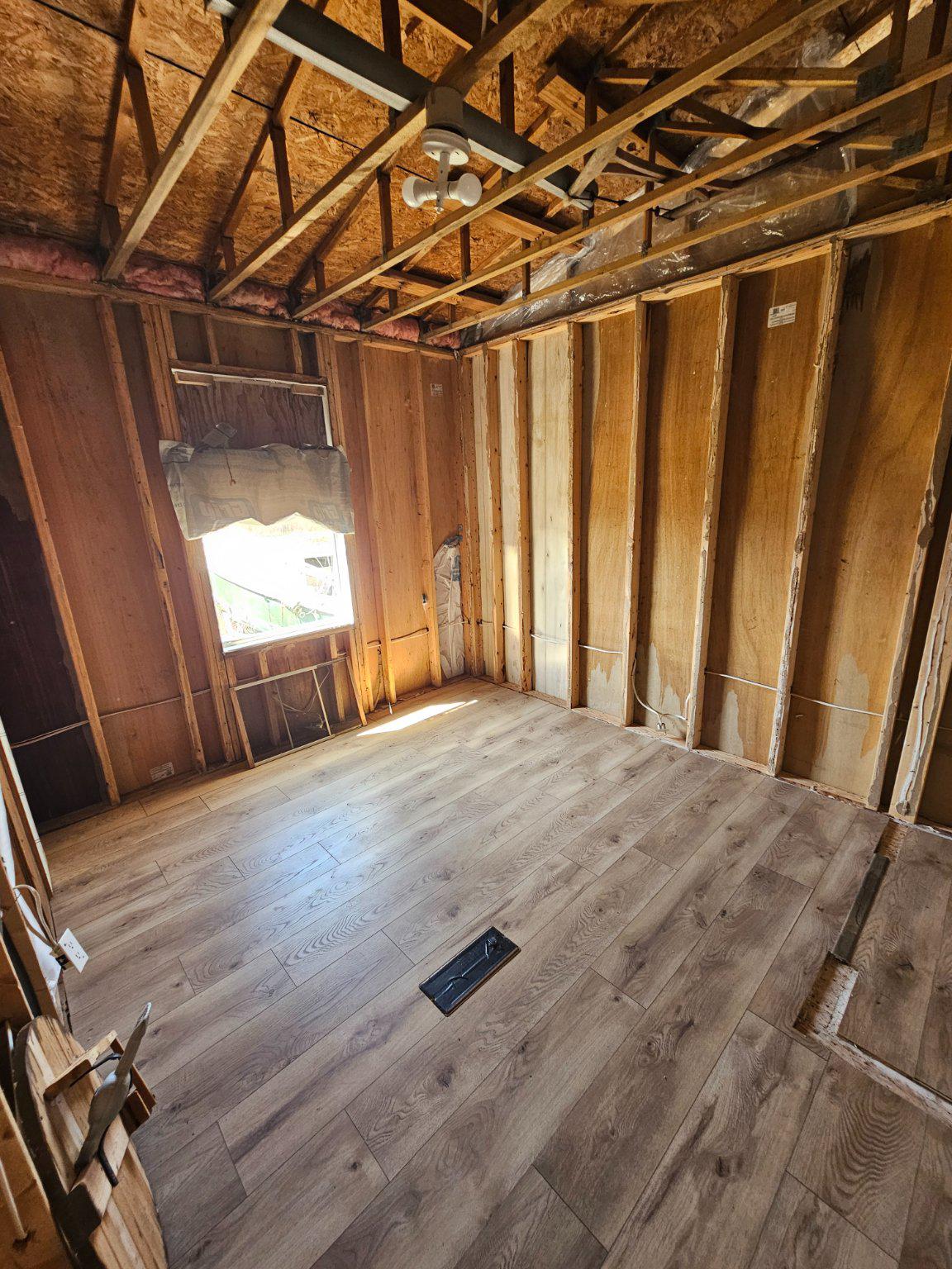 3401 Marsh Road Ewell, MD 21824 - Photo 12 of 26 Front bedroom needs insulation and sheetrock
