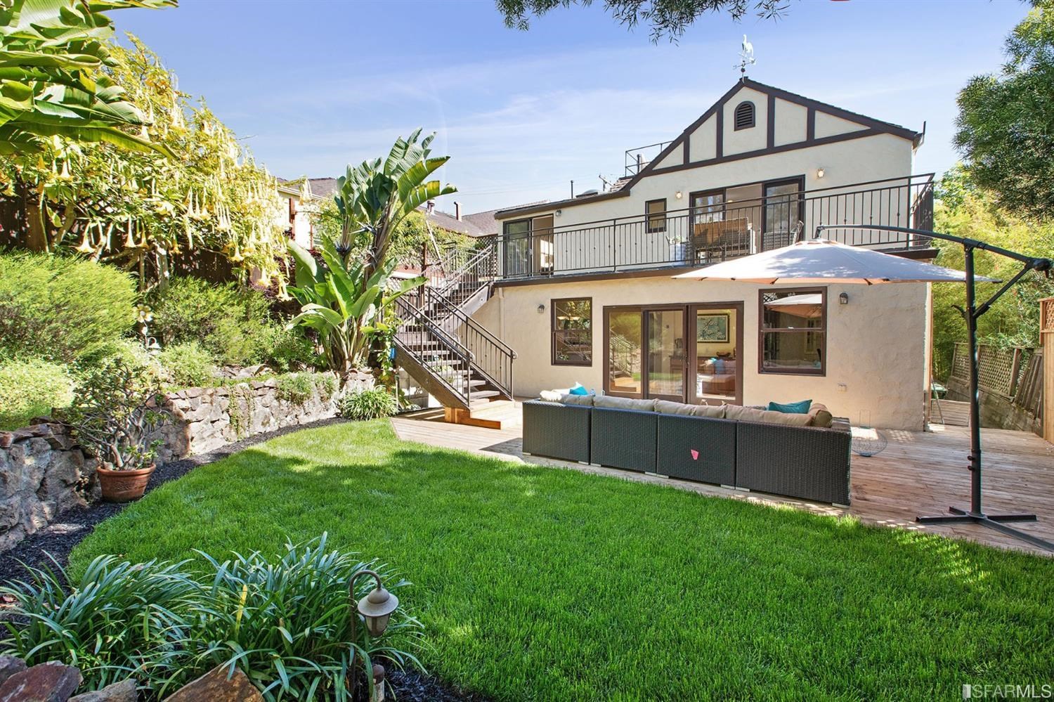 2387 Cedar Street Berkeley, CA 94708 - Photo 24 of 76 a view of house with yard and entertaining space
