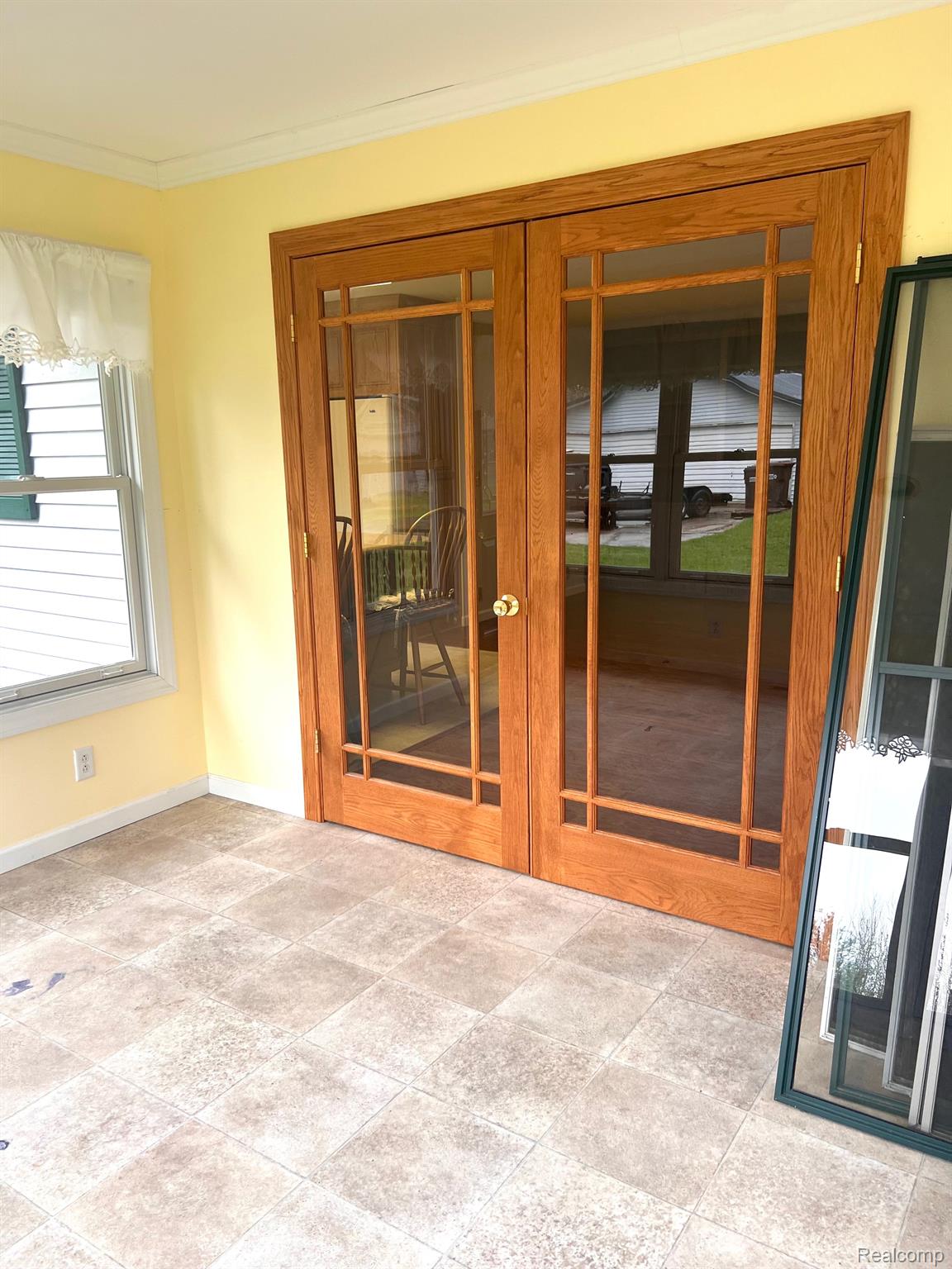 3741 Bordeau Road Standish, MI 48658 - Photo 17 of 35 View of French doors looking in to family room