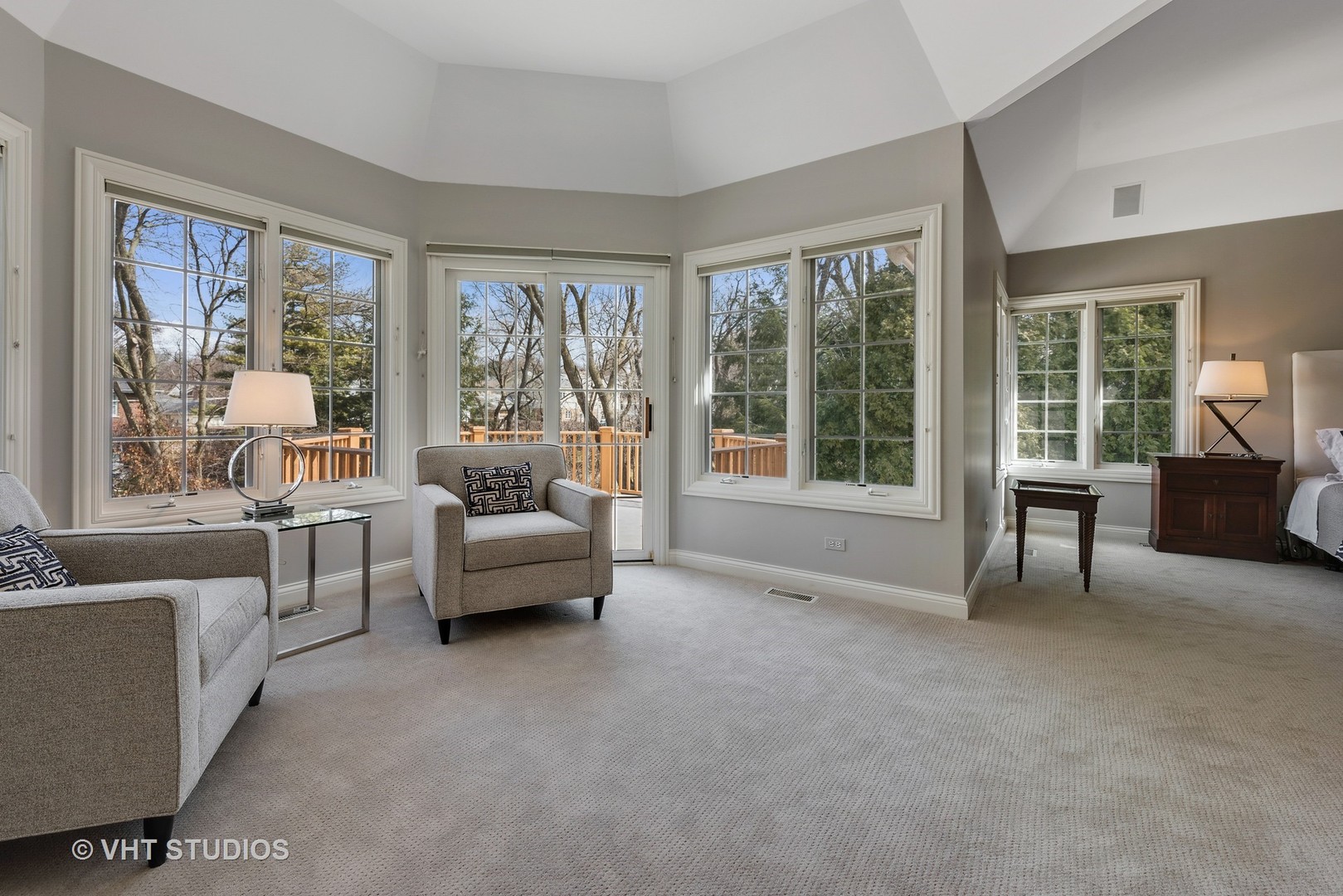 1426 Linden Road Northbrook, IL 60062 - Photo 16 of 27 a living room with furniture and a large window