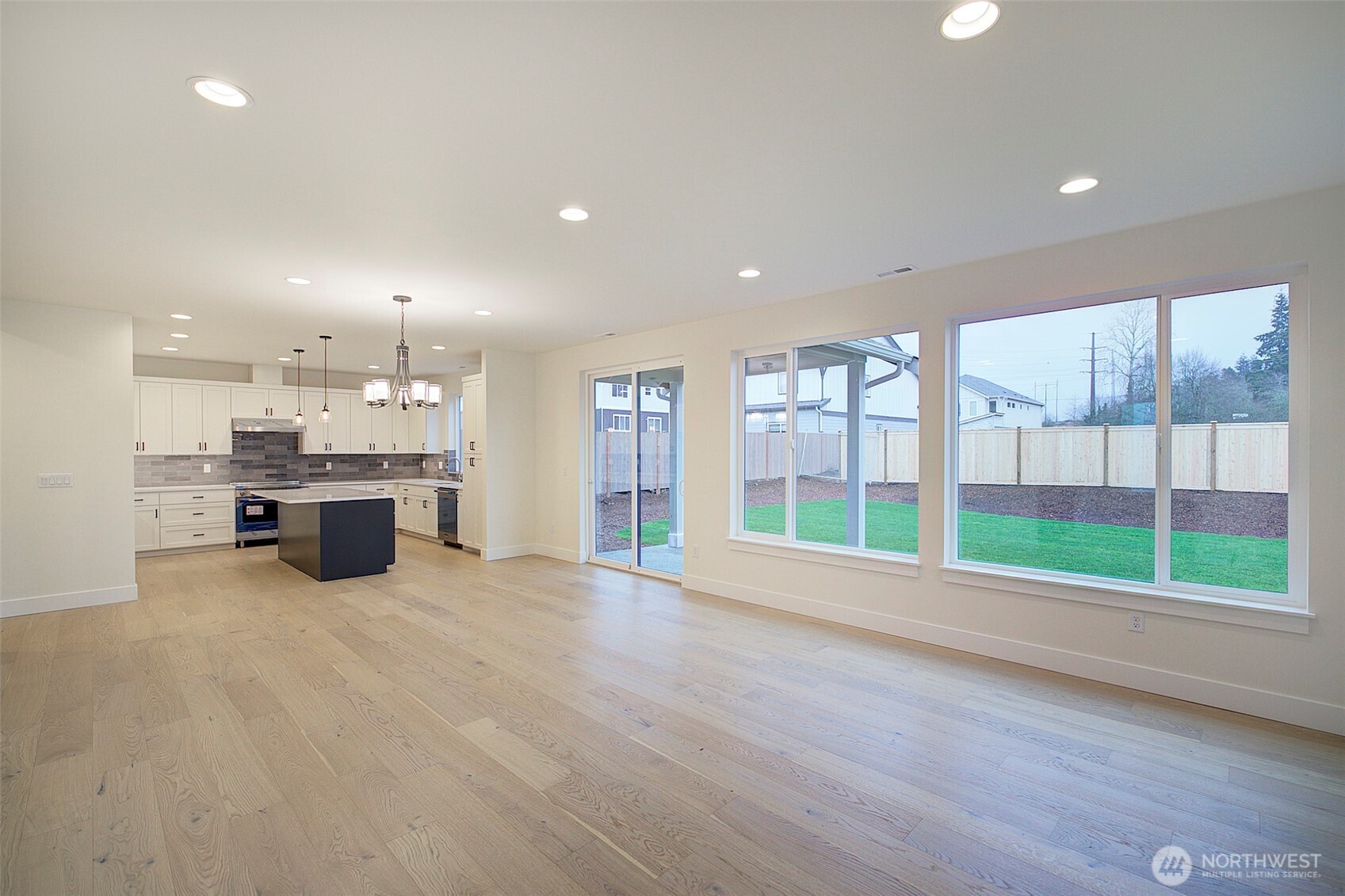 727 Covington Avenue Snohomish, WA 98290 - Photo 7 of 36 a view of a kitchen with large windows