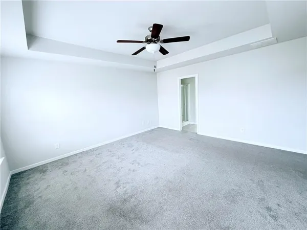 a view of empty room