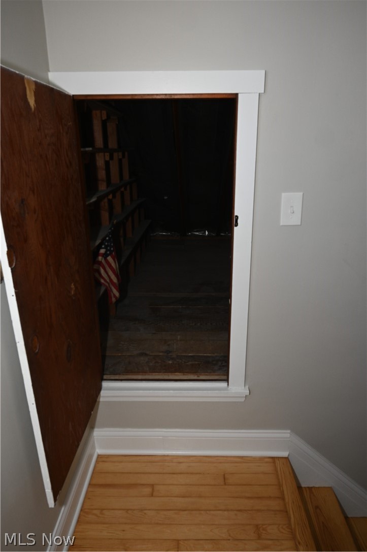 8203 Snow Road Parma, OH 44129 - Photo 30 of 31 At top of stairs, large storage area.