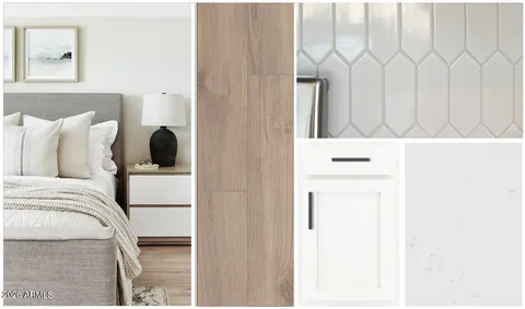a bed room with a bed