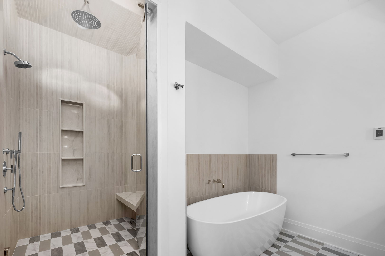 2832 North Racine Avenue, Unit 2W Chicago, IL 60657 - Photo 18 of 31 a bathroom with a toilet and a shower