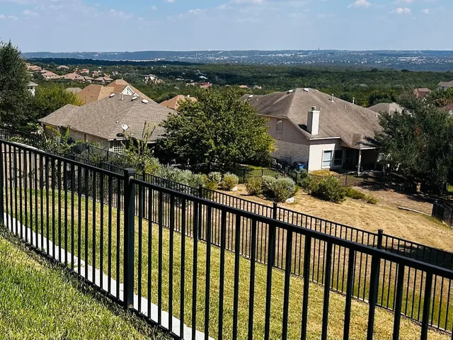 a balcony with an ocean view