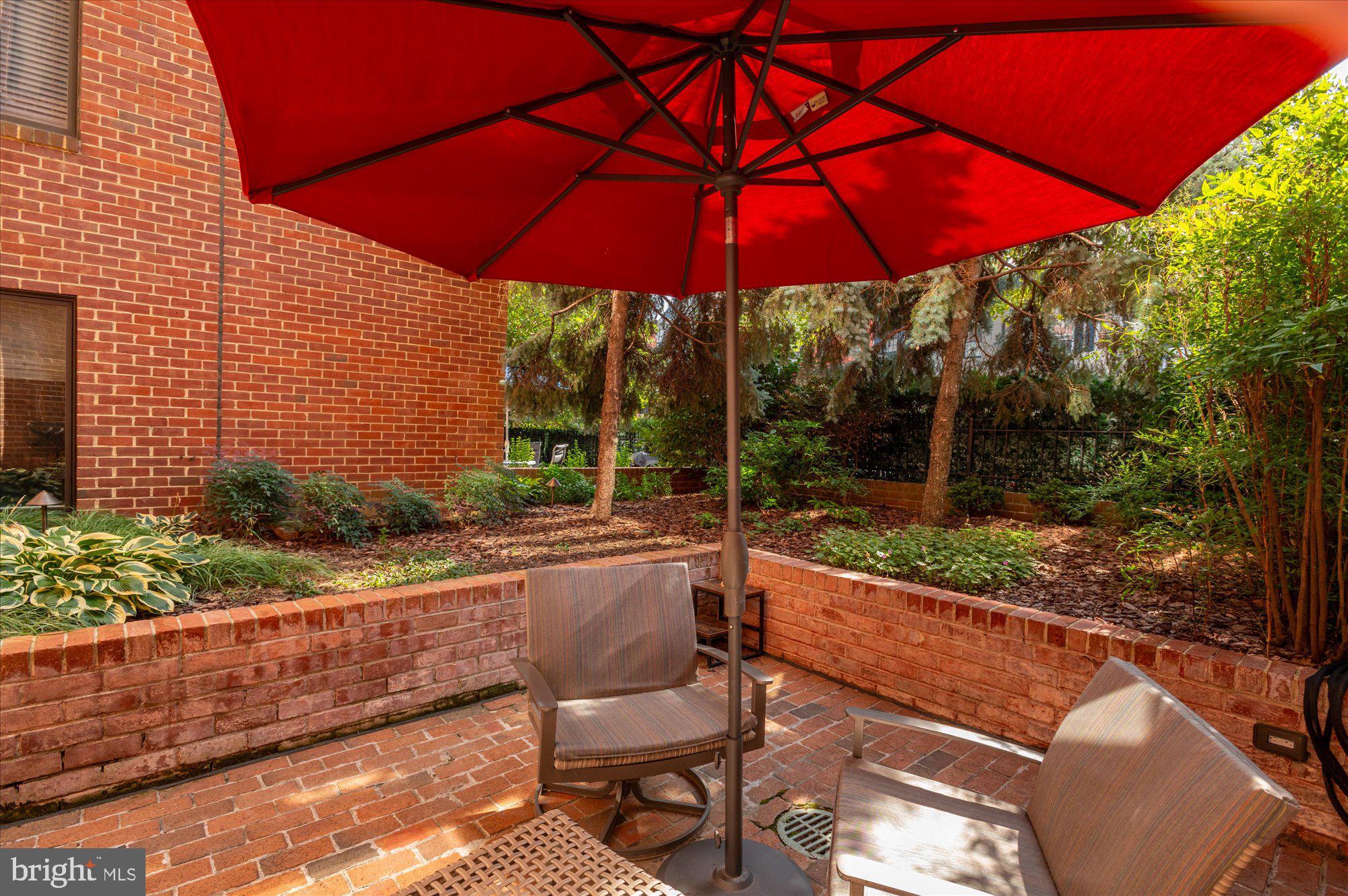 1045 31st Street Northwest, Unit 104 Washington, DC 20007 - Photo 29 of 47 2nd outdoor space