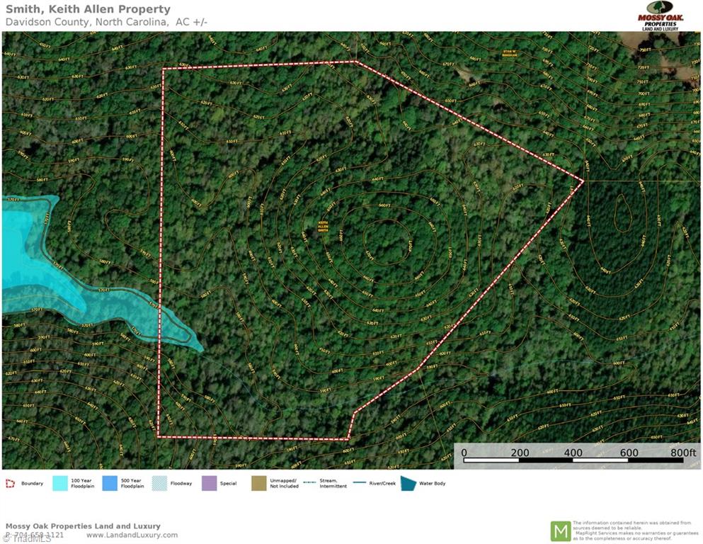 3D map of the property.