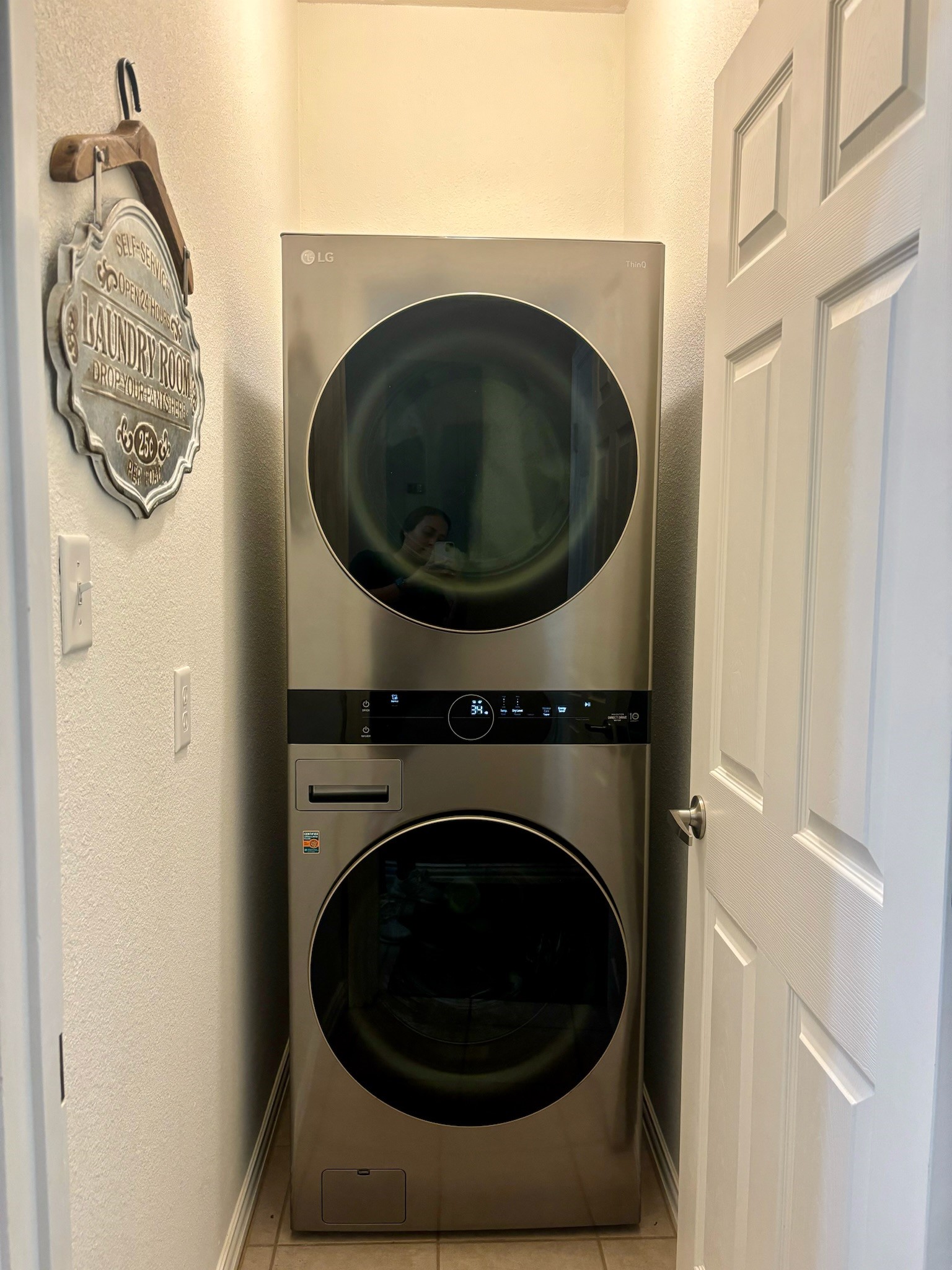 1001 Krenek Tap Road, Unit 2801 College Station, TX 77840 - Photo 6 of 12 a utility room with dryer and washer