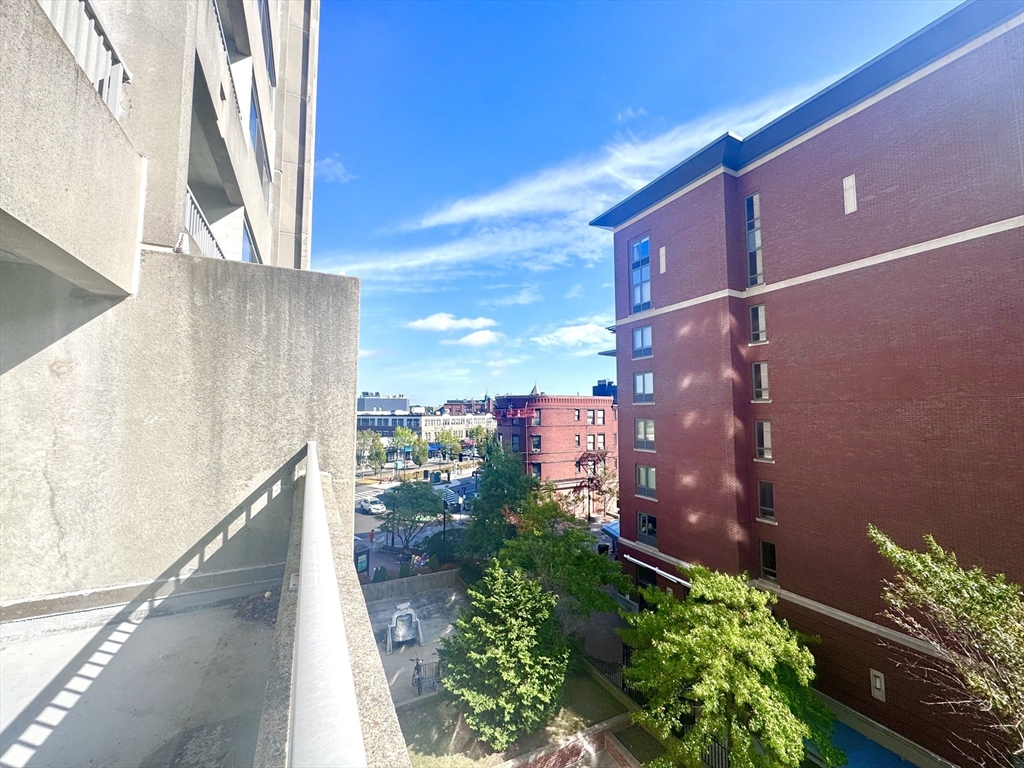 133 Park Street, Unit 404 Brookline, MA 02446 - Photo 11 of 25 a view of a balcony