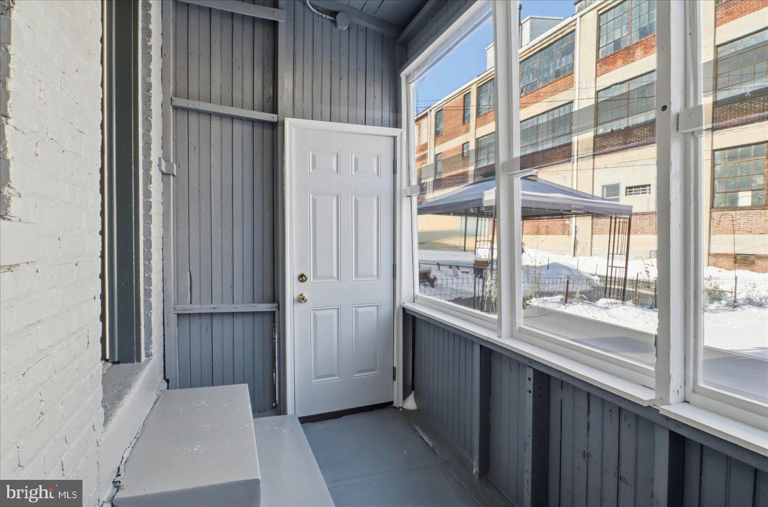 27 West New Street Lancaster, PA 17603 - Photo 9 of 29 a view of a large window with an outdoor space