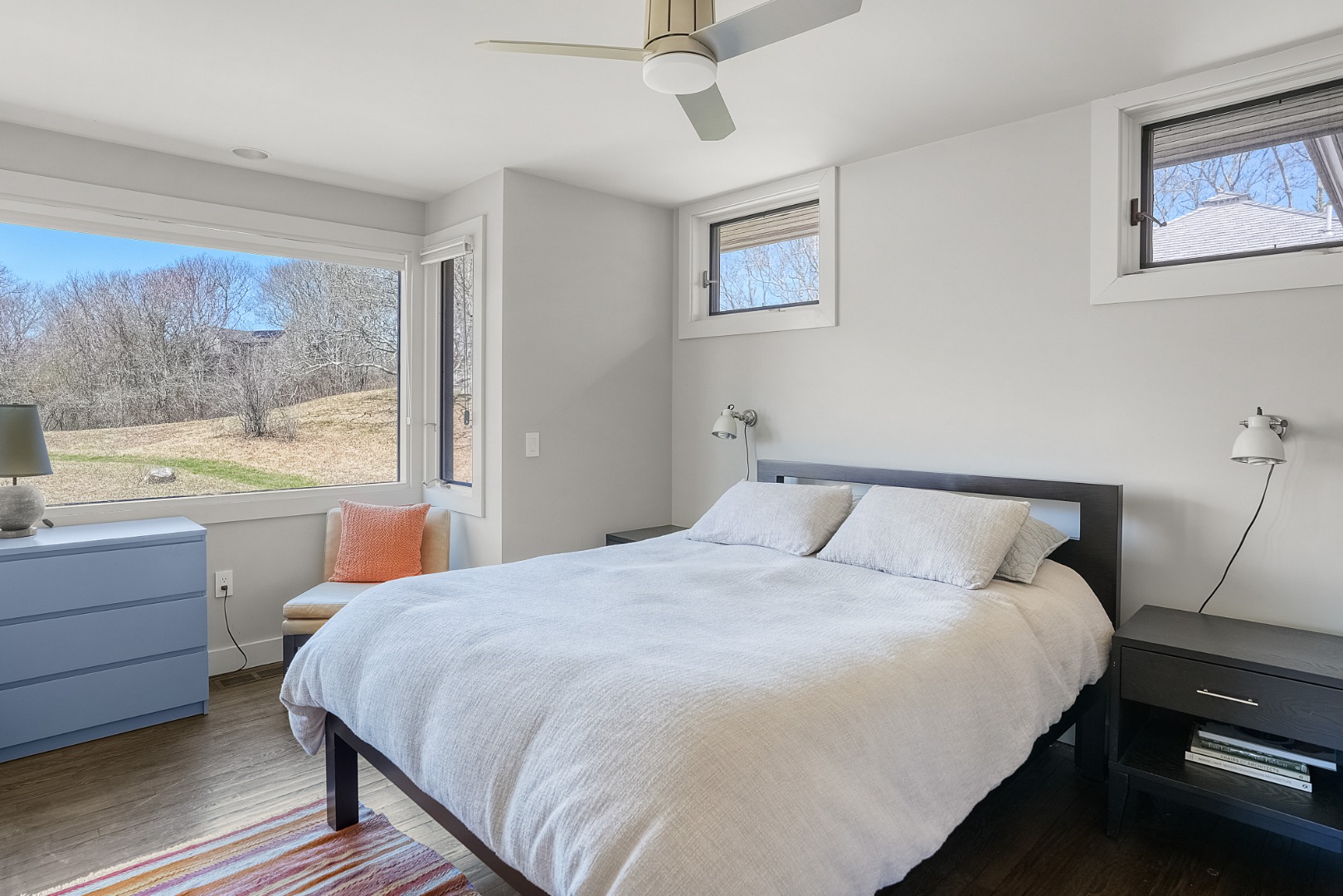 12 East Pasture Road Aquinnah, MA 02535 - Photo 15 of 24 The bedrooms have pastoral views and lovely natural light.