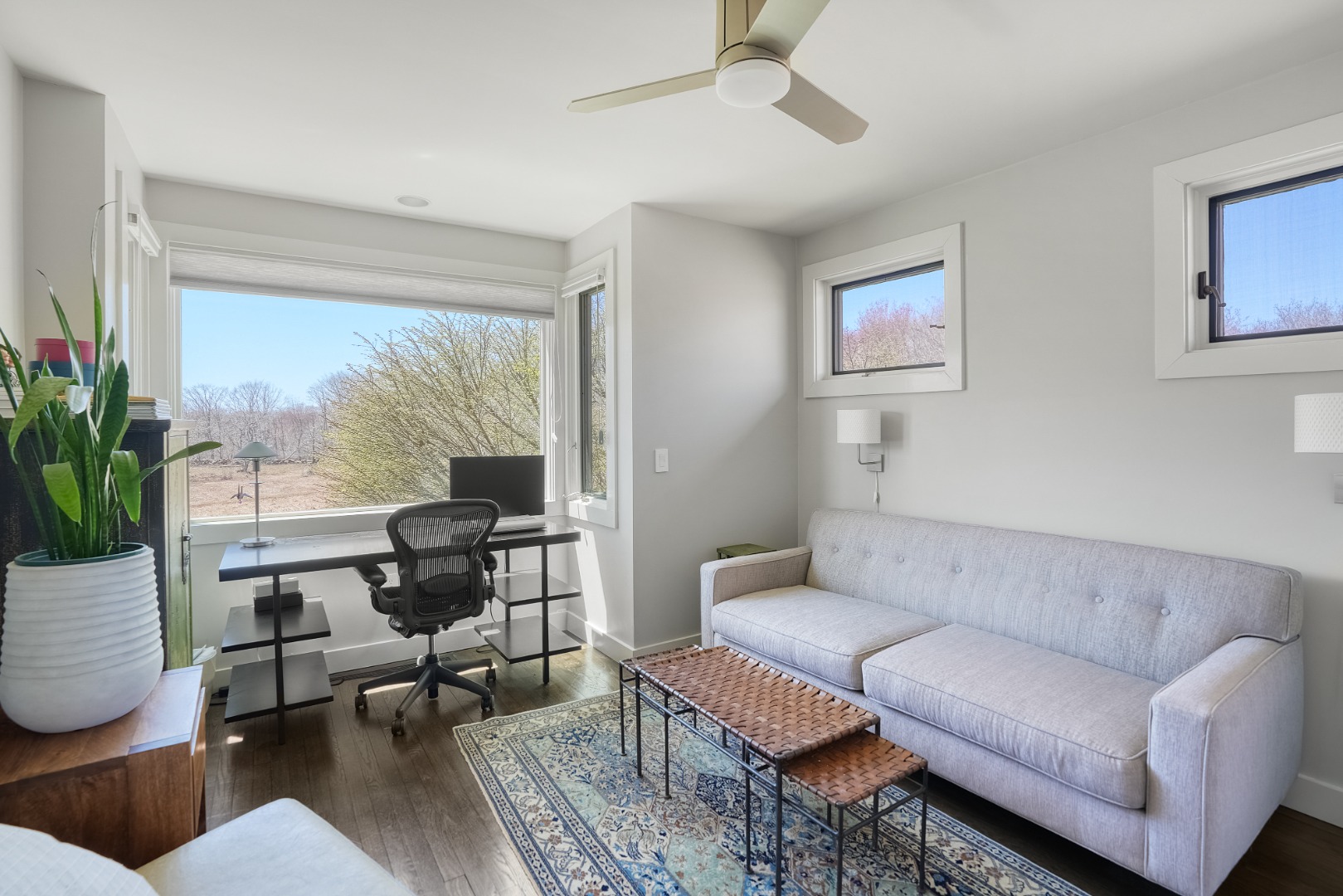 12 East Pasture Road Aquinnah, MA 02535 - Photo 17 of 24 One of the three bedrooms is currently set up as an office.