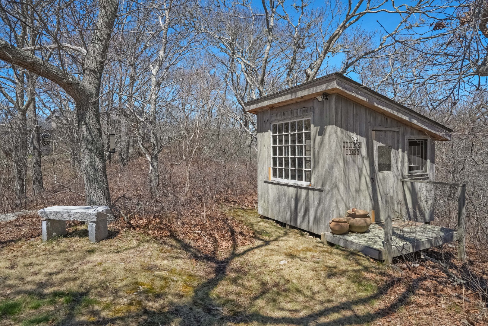 12 East Pasture Road Aquinnah, MA 02535 - Photo 22 of 24 The writing studio behind the house.