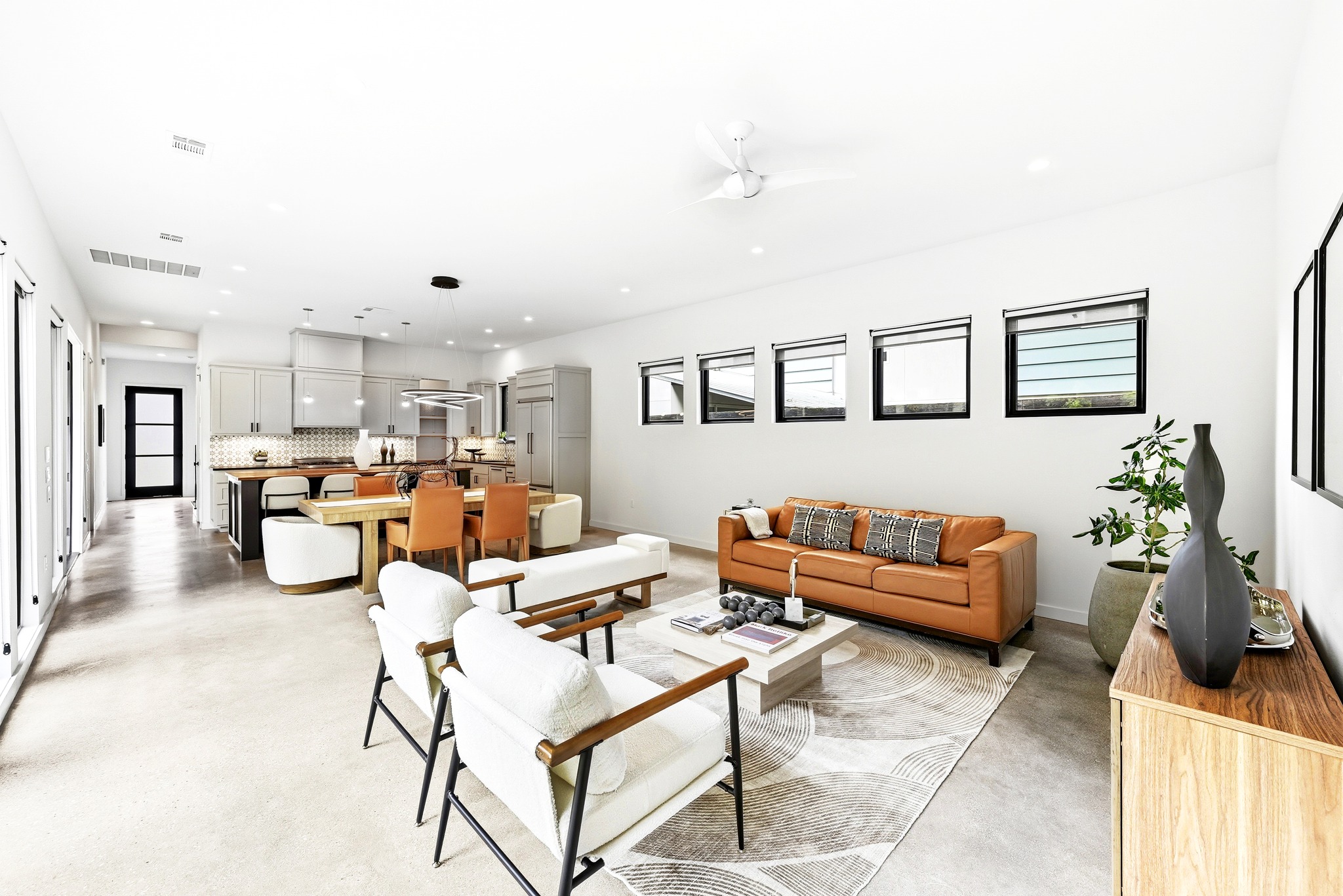 1609 Bauerle Avenue Austin, TX 78704 - Photo 2 of 34 Spacious great room flooded with natural light