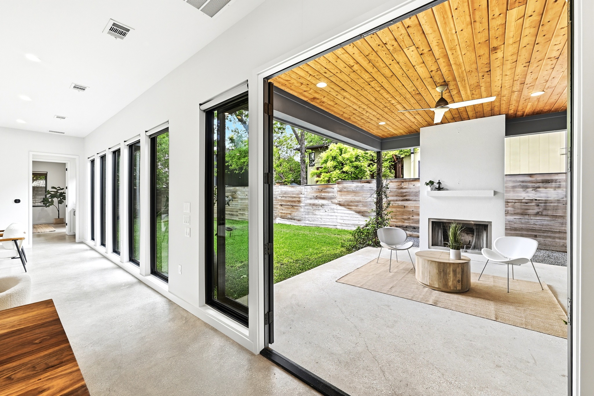 1609 Bauerle Avenue Austin, TX 78704 - Photo 9 of 34 Seamless flow from interior to covered patio