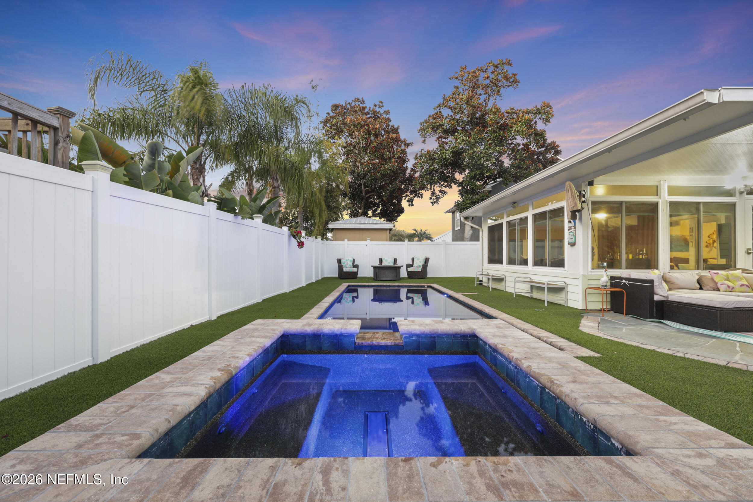 2354 South Beach Parkway Jacksonville Beach, FL 32250 - Photo 3 of 35 Entertaining Backyard