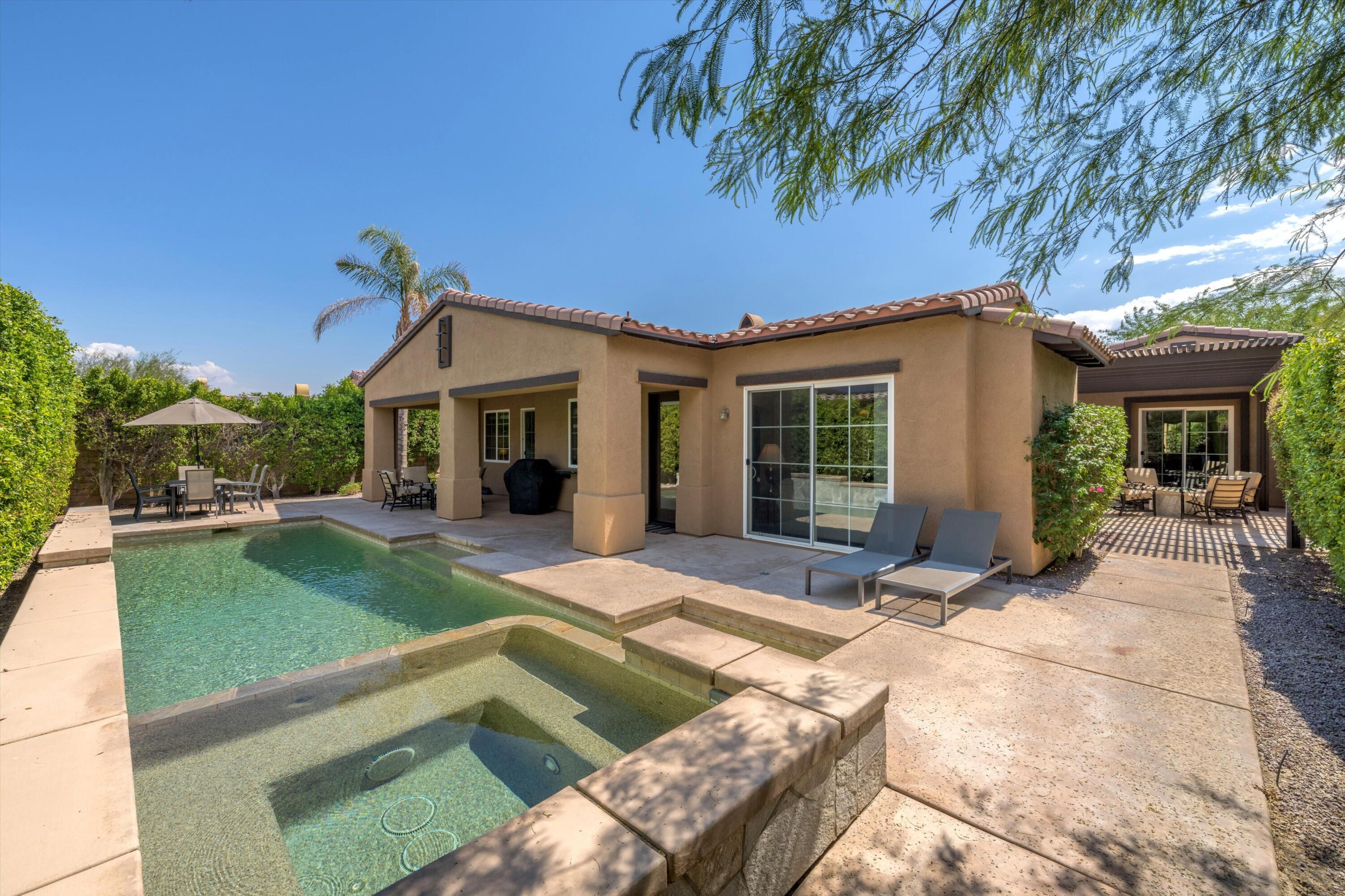 2 Via Santa Elena Rancho Mirage, CA 92270 - Photo 4 of 51 a front view of a house with garden