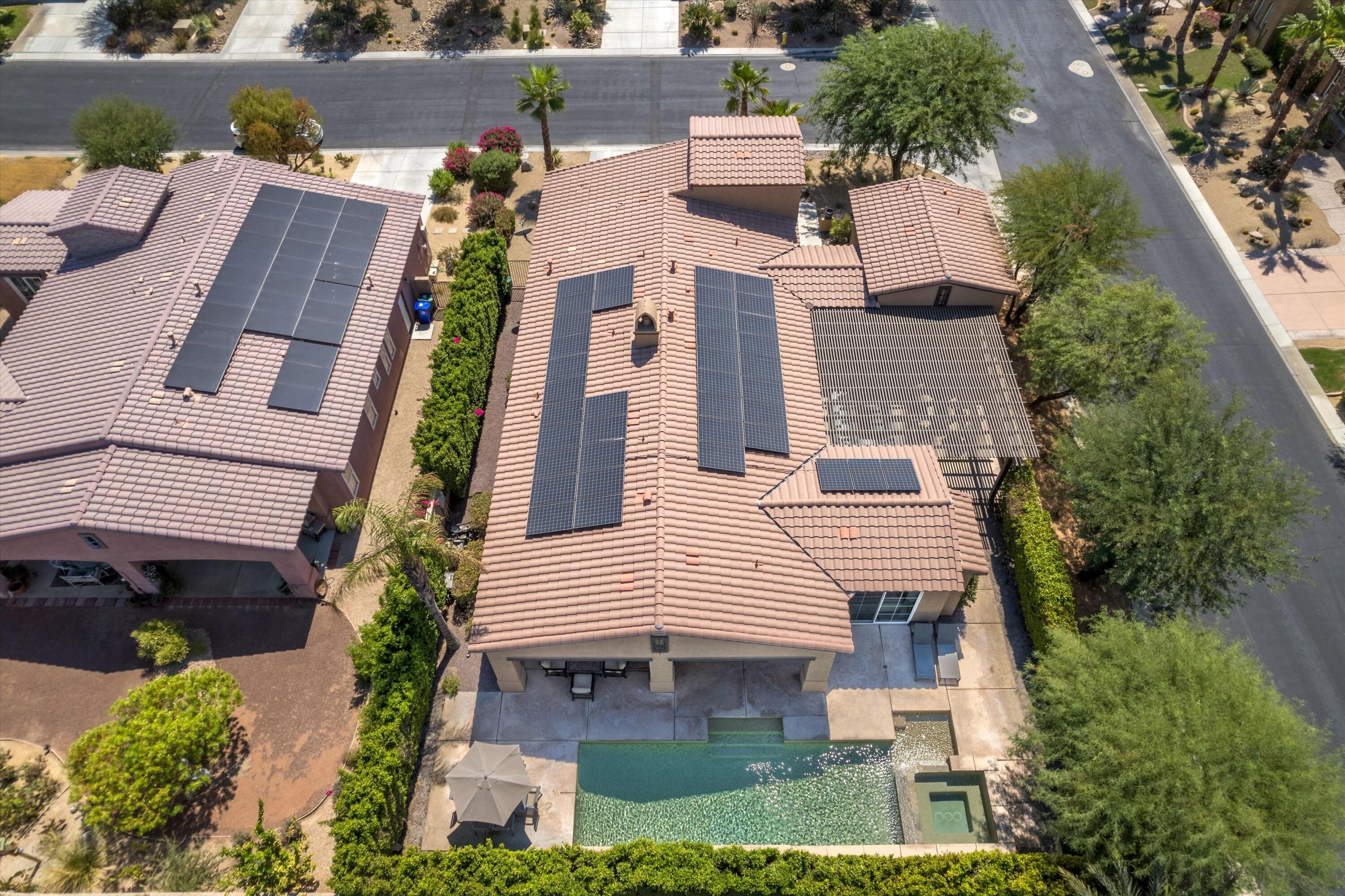 2 Via Santa Elena Rancho Mirage, CA 92270 - Photo 41 of 51 an aerial view of a house