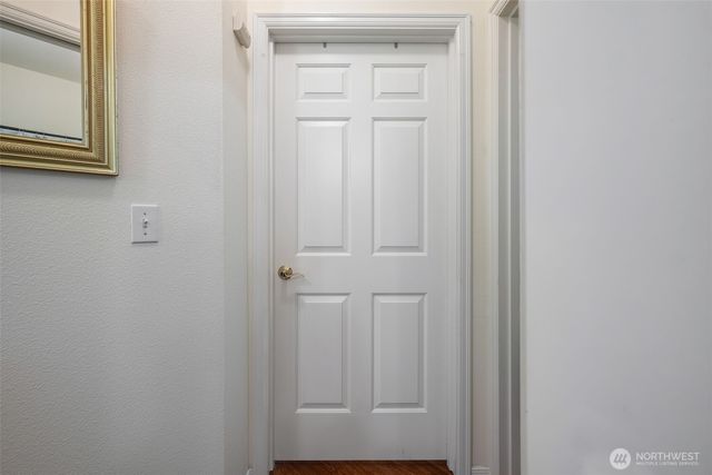 a view of front door