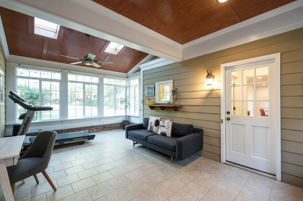 4709 Randolph Court Raleigh, NC 27606 - Photo 20 of 27 Lovely covered porch converted to a sunroom by previous owner