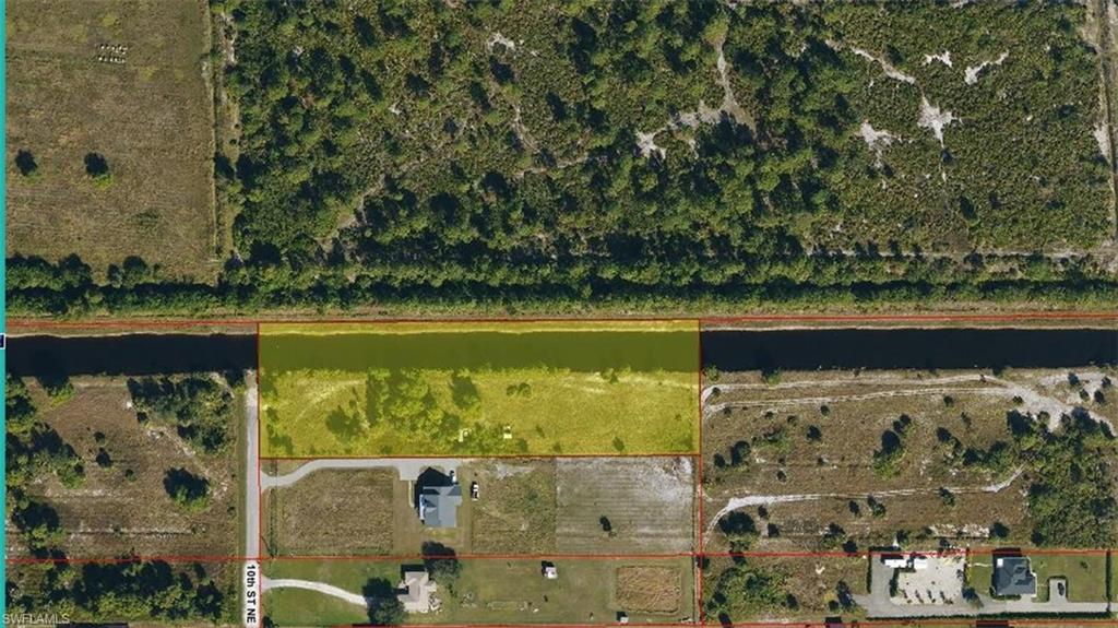 4940 10th Street Northeast Naples, FL 34120 - Photo 1 of 1 Map / location featuring property parcel outlined