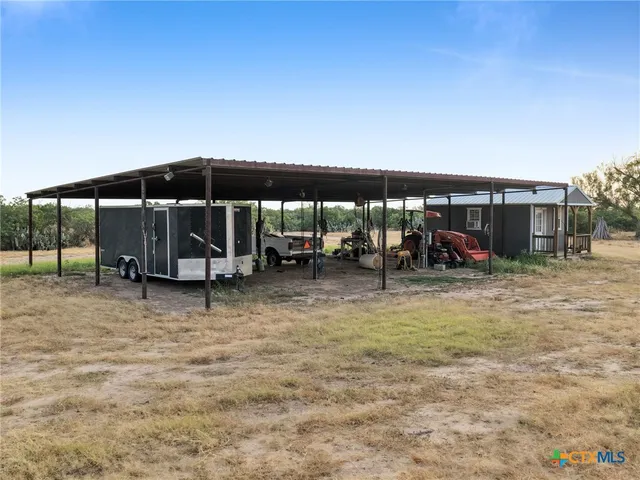 a view of outdoor space with seating area