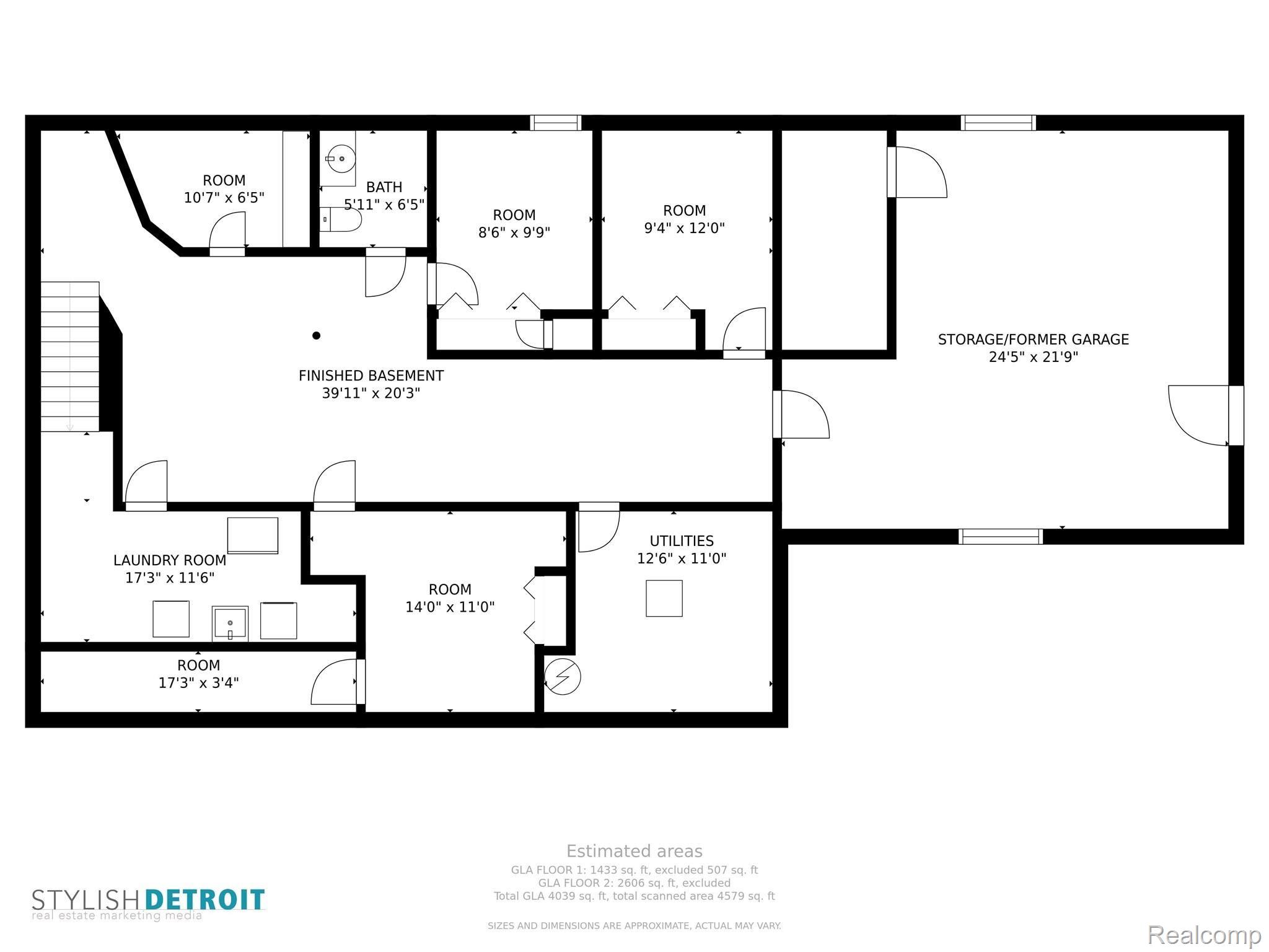 25304 Farmington Road Farmington, MI 48336 - Photo 62 of 62 Basement/lower level floorplan
