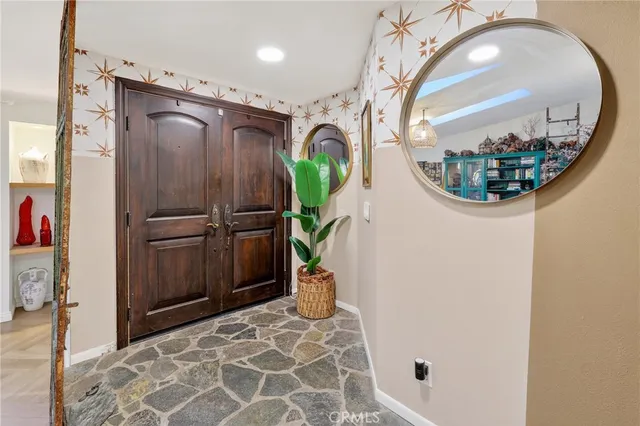 a front view of a house with a porch