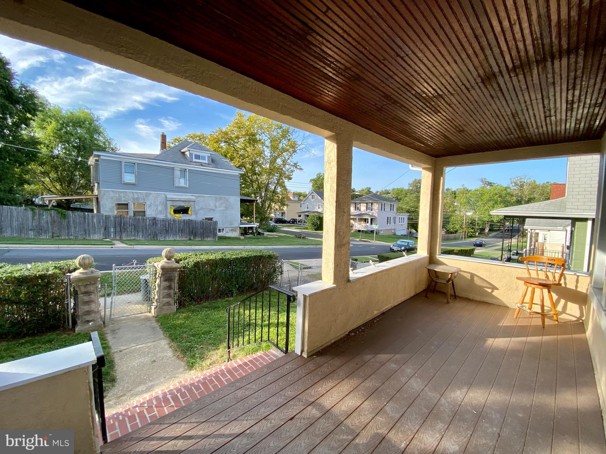 7003 Linden Avenue Baltimore, MD 21206 - Photo 25 of 29 a house view with a sitting space and garden view