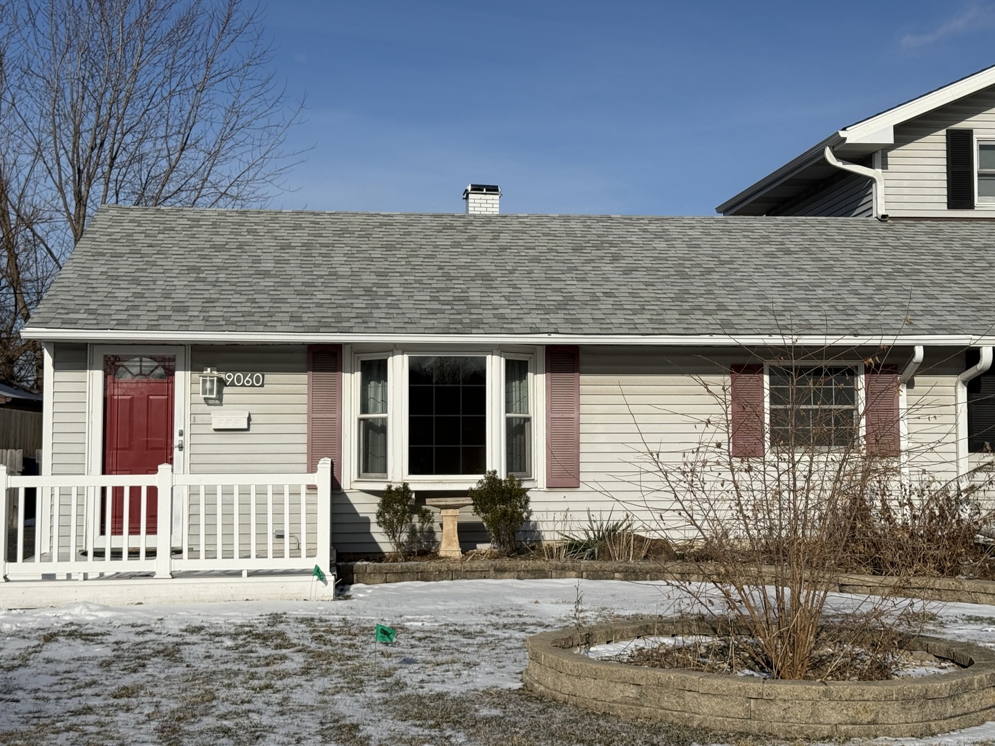 front view of a house