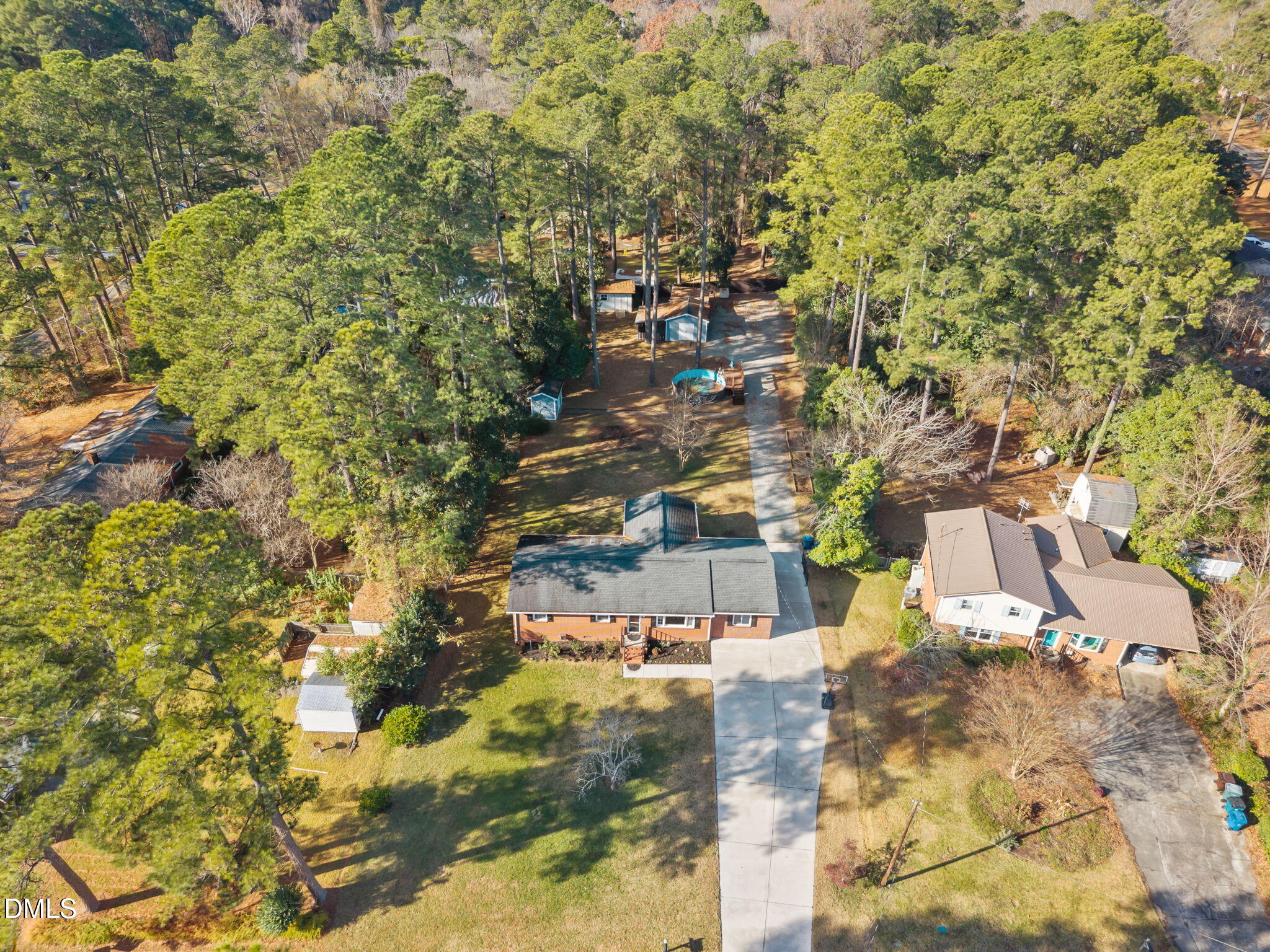 3009 Kenan Road Durham, NC 27704 - Photo 9 of 24 a view of residential houses with outdoor space