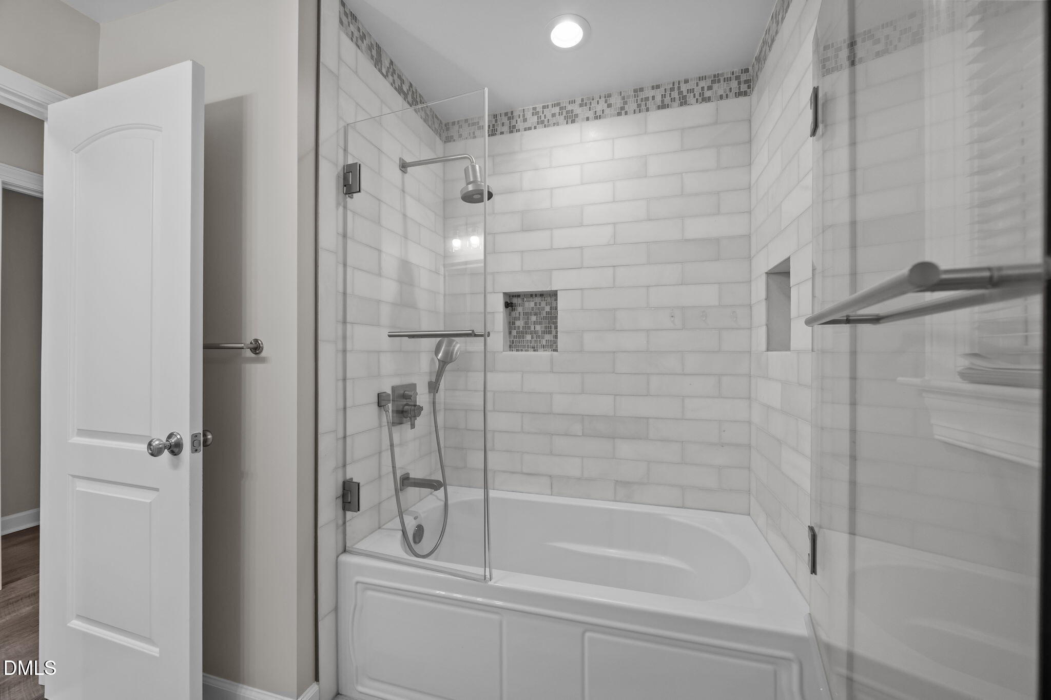 3009 Kenan Road Durham, NC 27704 - Photo 19 of 24 a bathroom with a shower