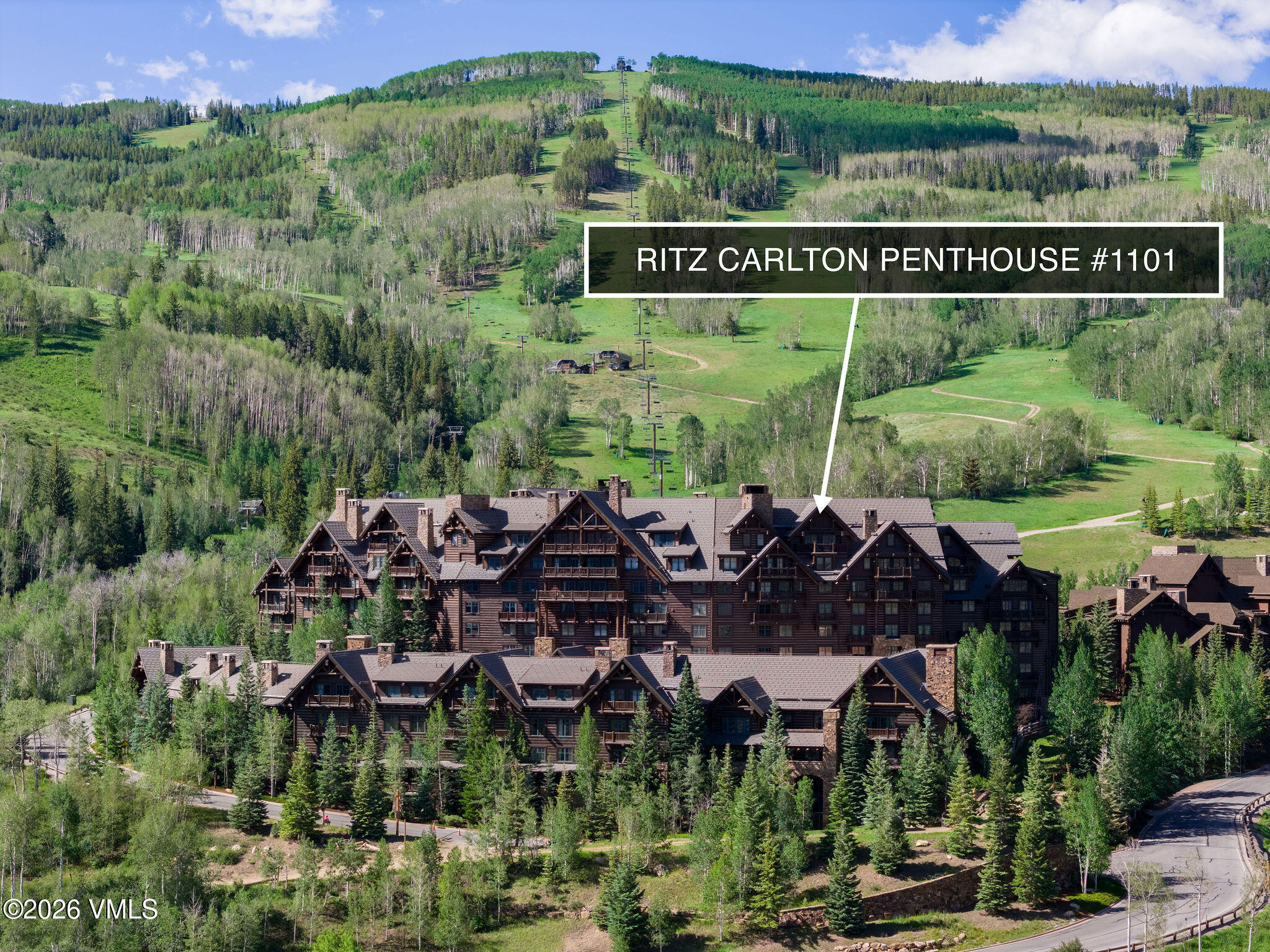 130 Daybreak Ridge Road, Unit 1101 Avon, CO 81620 - Photo 18 of 26 2606_ritz_1101_aerial_b