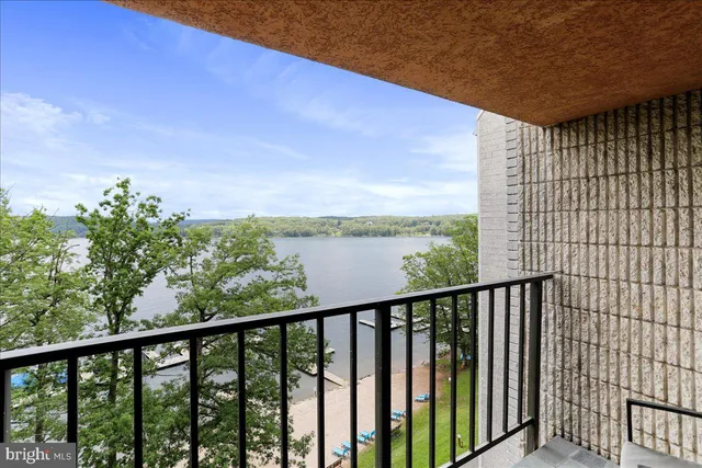 a city view from a balcony