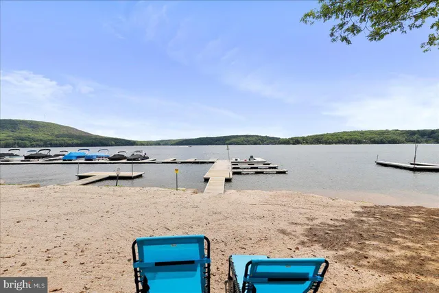 a view of an ocean with city view