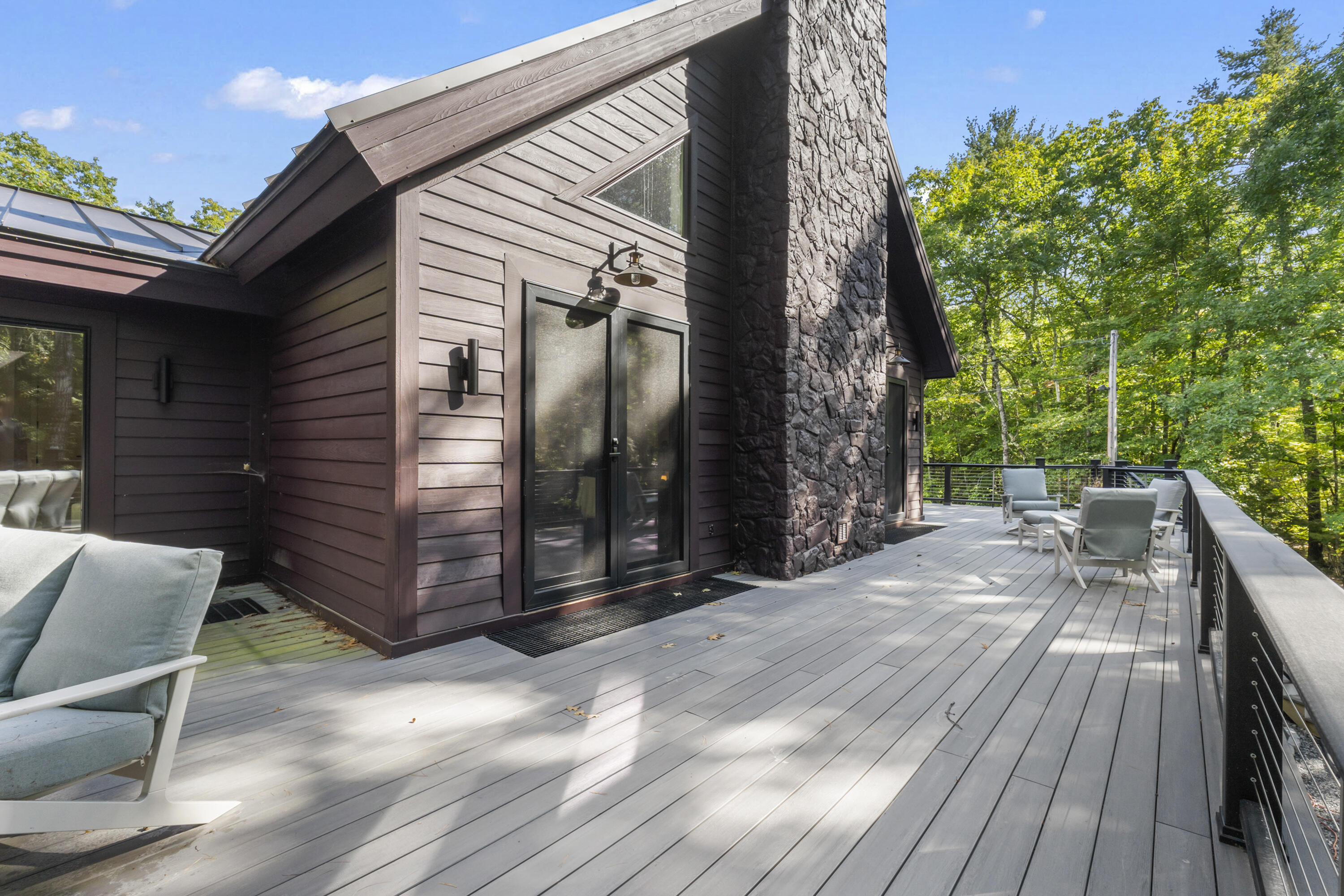 120 Lewis Road Naples, ME 04055 - Photo 59 of 65 Rear with Deck