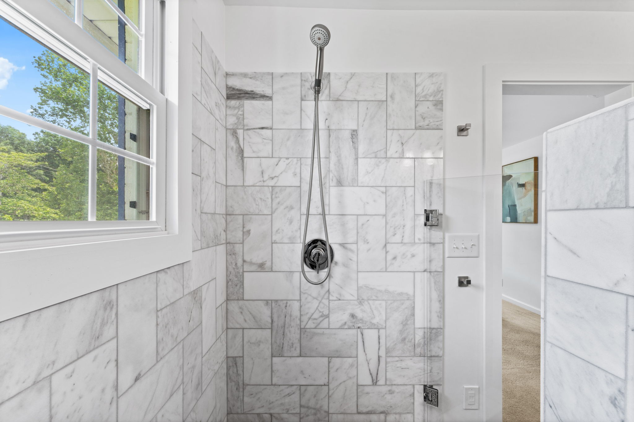 4021 Arno Road Franklin, TN 37064 - Photo 21 of 31 a bathroom with a shower